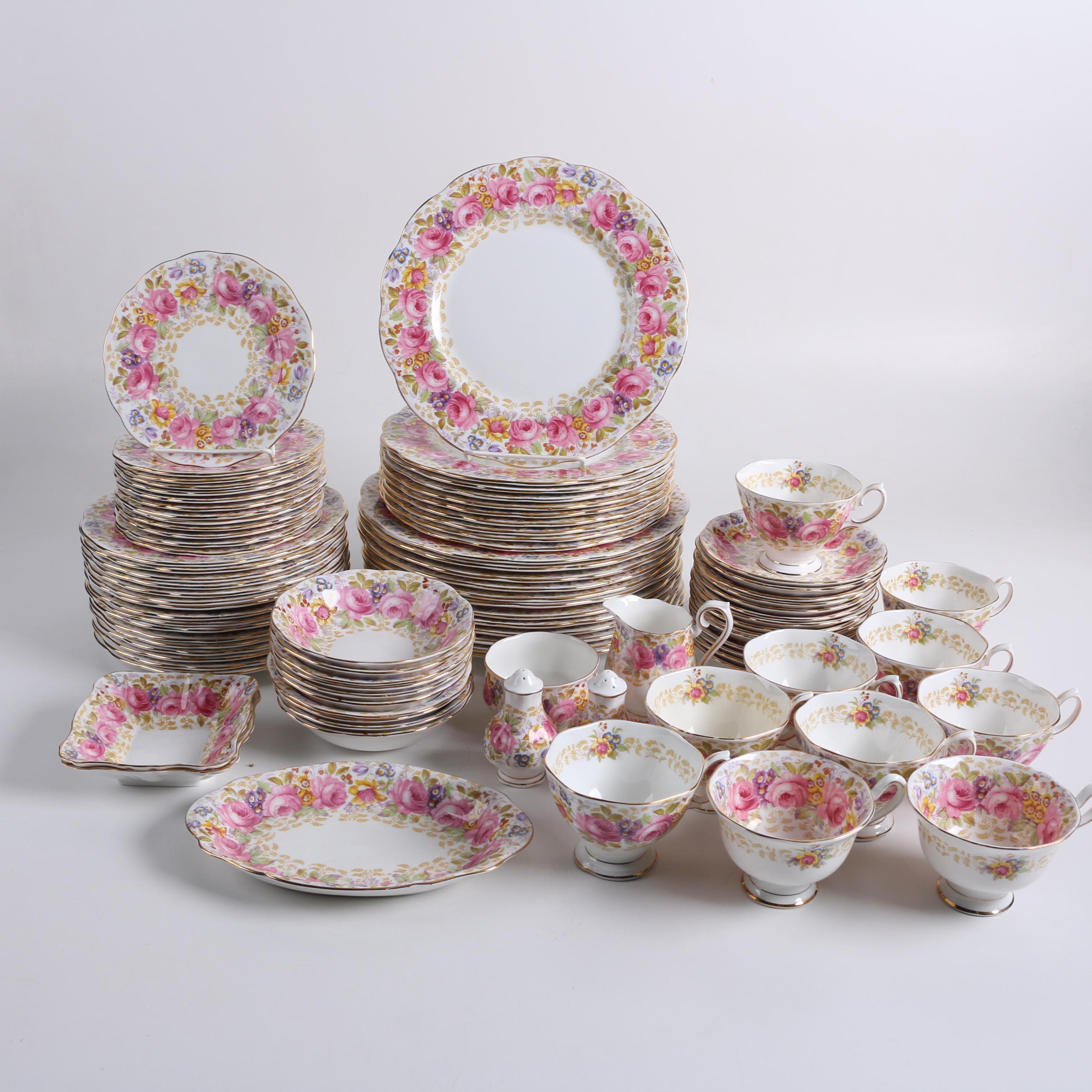 Royal Albert "Serena" Dinnerware, Circa 1942