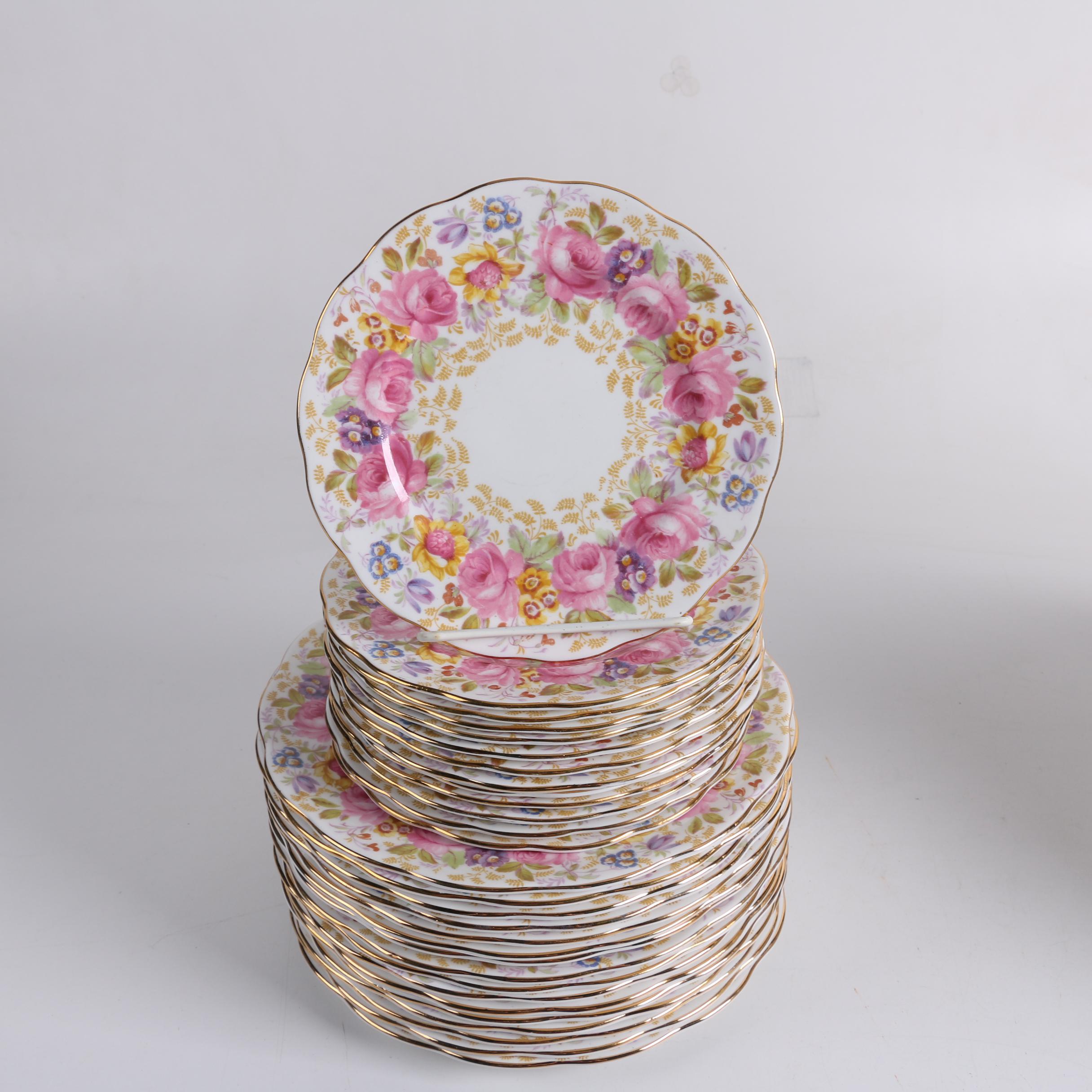 Royal Albert "Serena" Dinnerware, Circa 1942