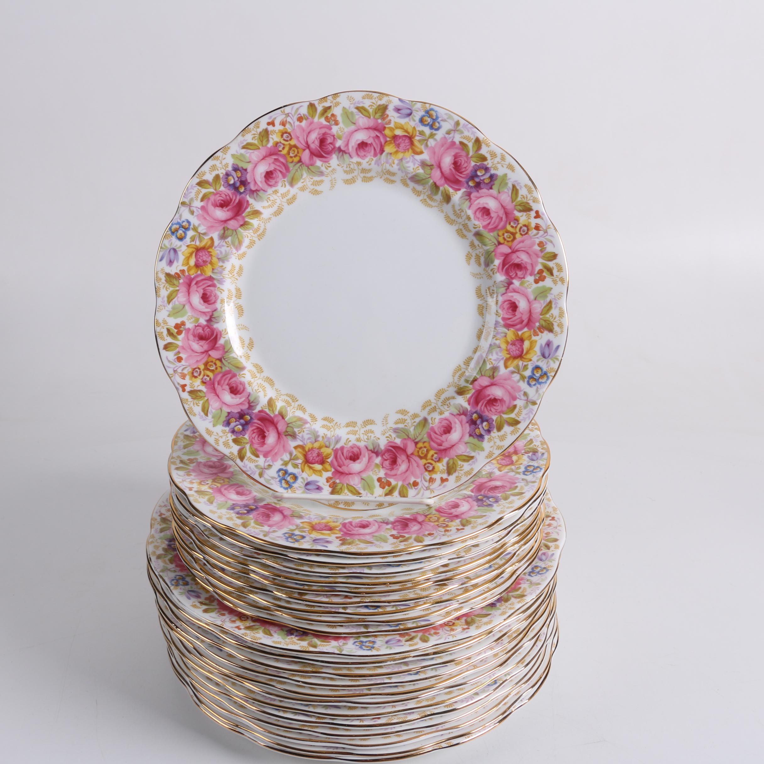 Royal Albert "Serena" Dinnerware, Circa 1942