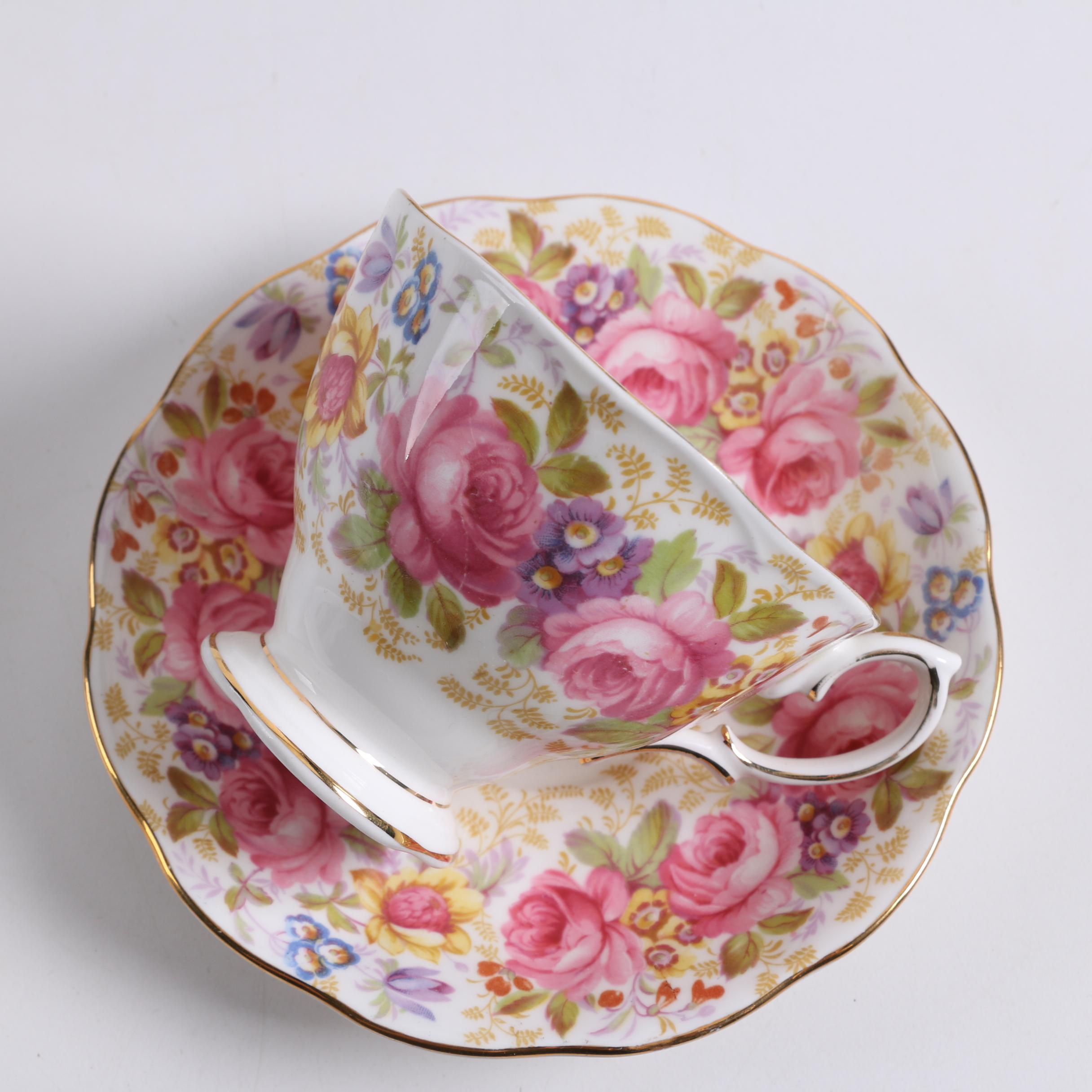 Royal Albert "Serena" Dinnerware, Circa 1942