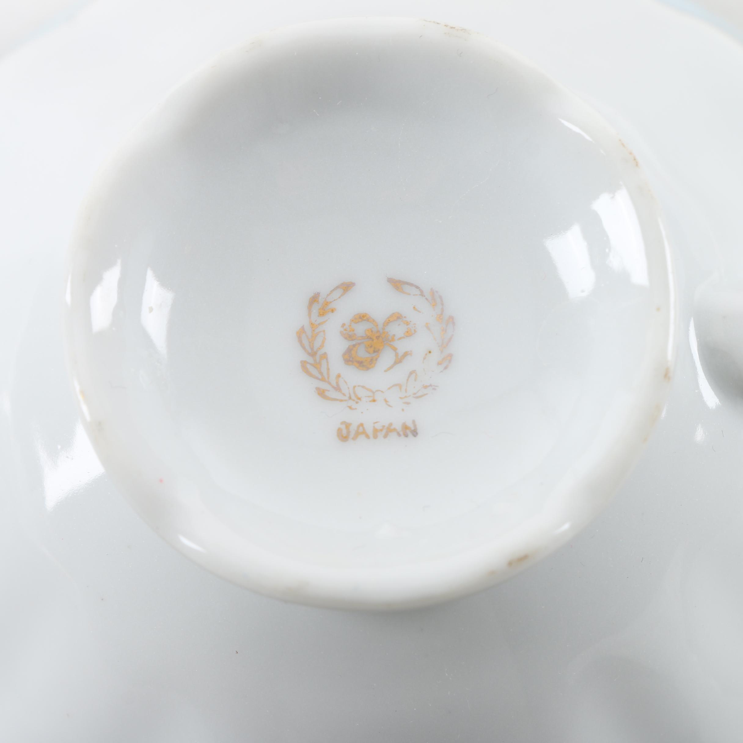 Antique and Vintage Porcelain Teacups and Saucers including Royal Albert