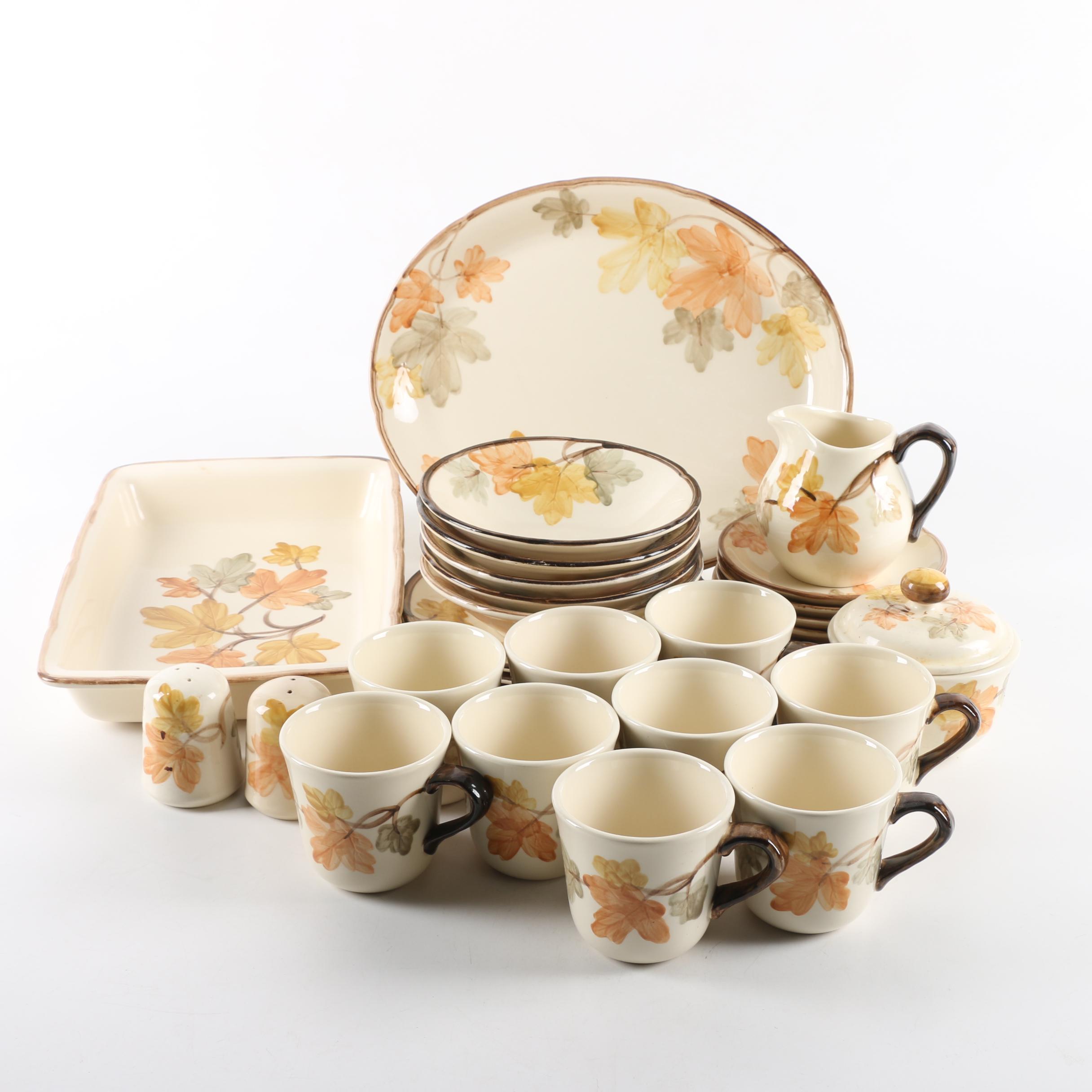 Franciscan "October" Dinnerware, Circa 1977-1984