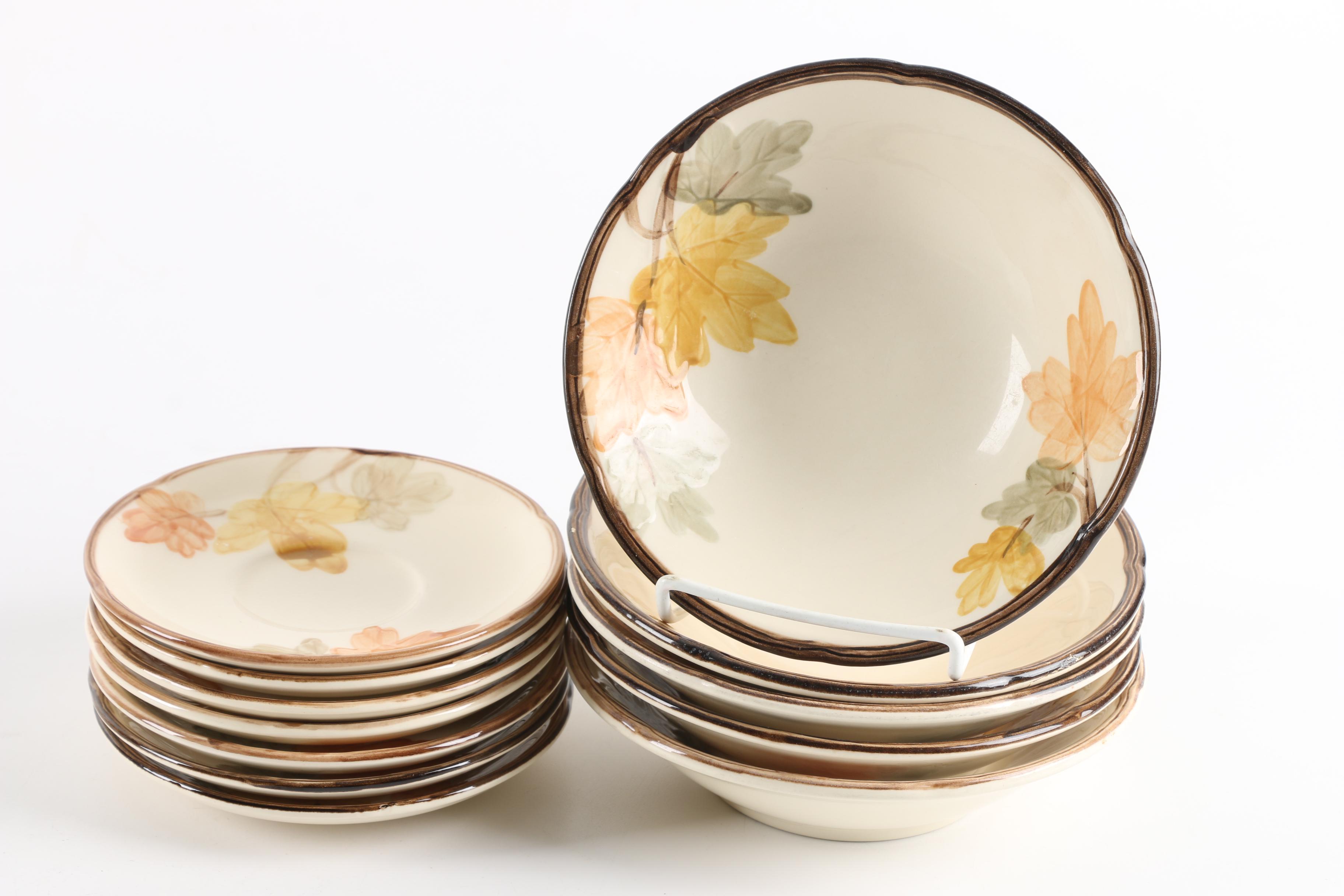 Franciscan "October" Dinnerware, Circa 1977-1984