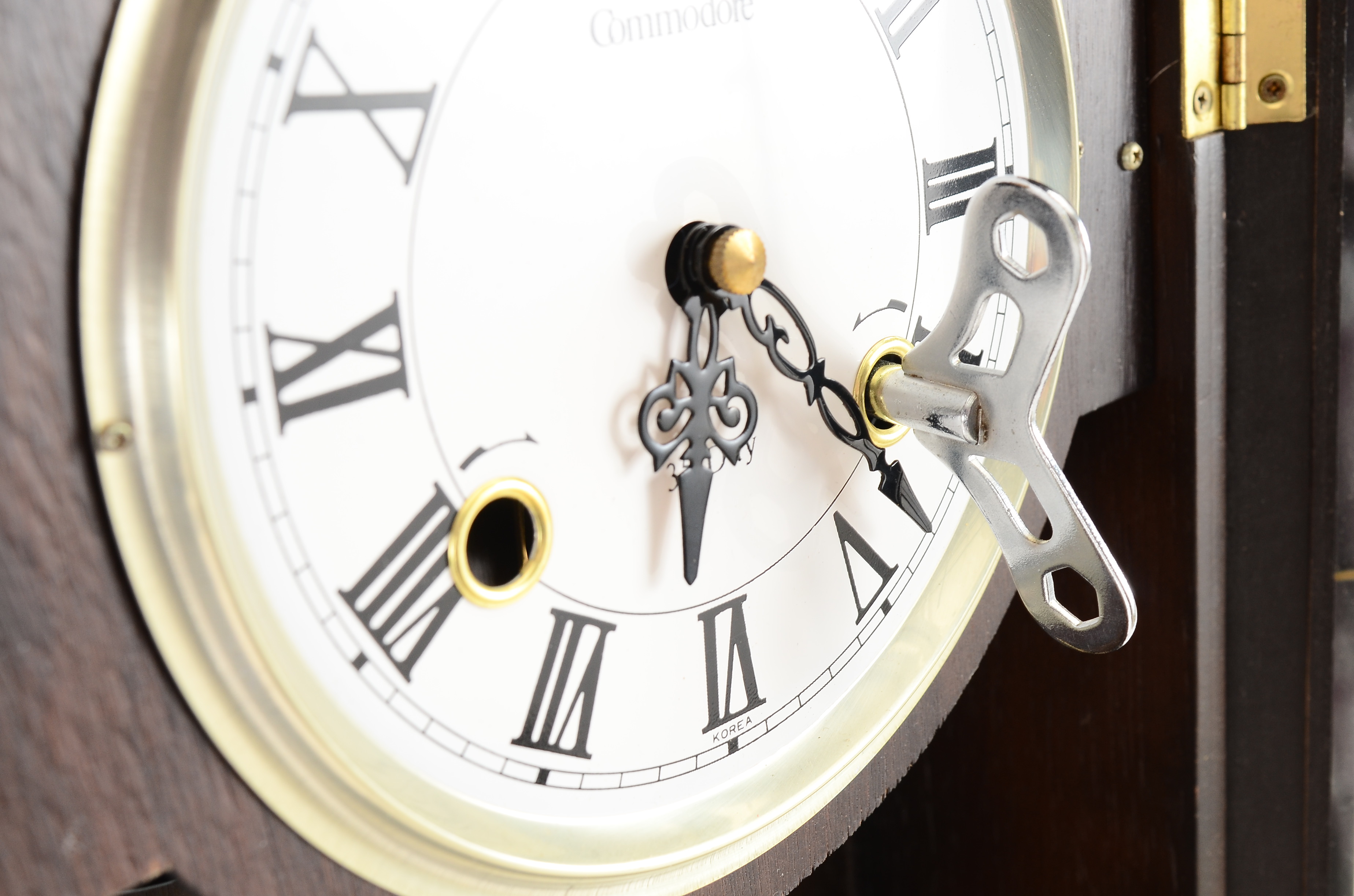 "Commodore" Wall Clock