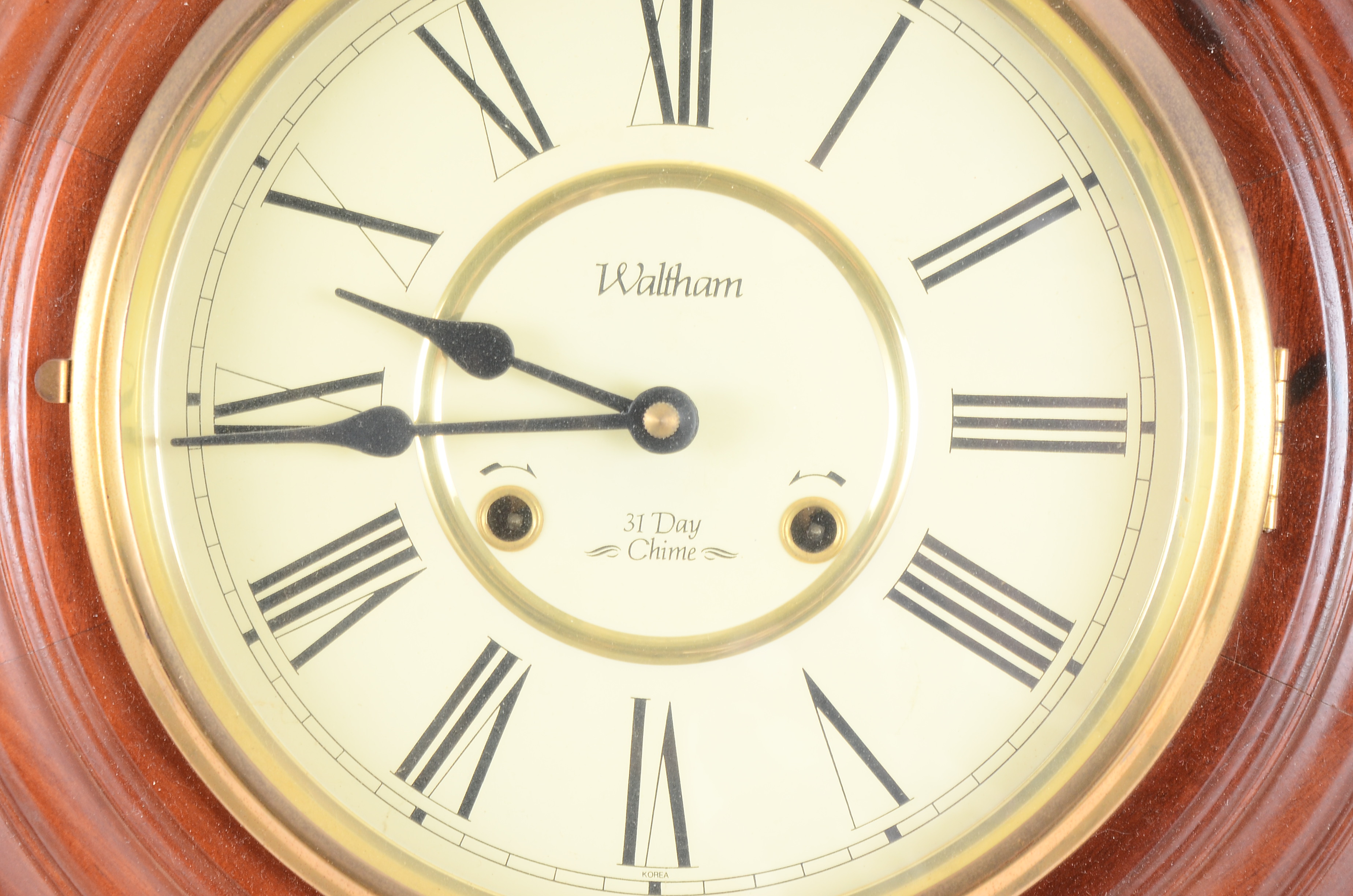 Waltham Regulator Wall Clock