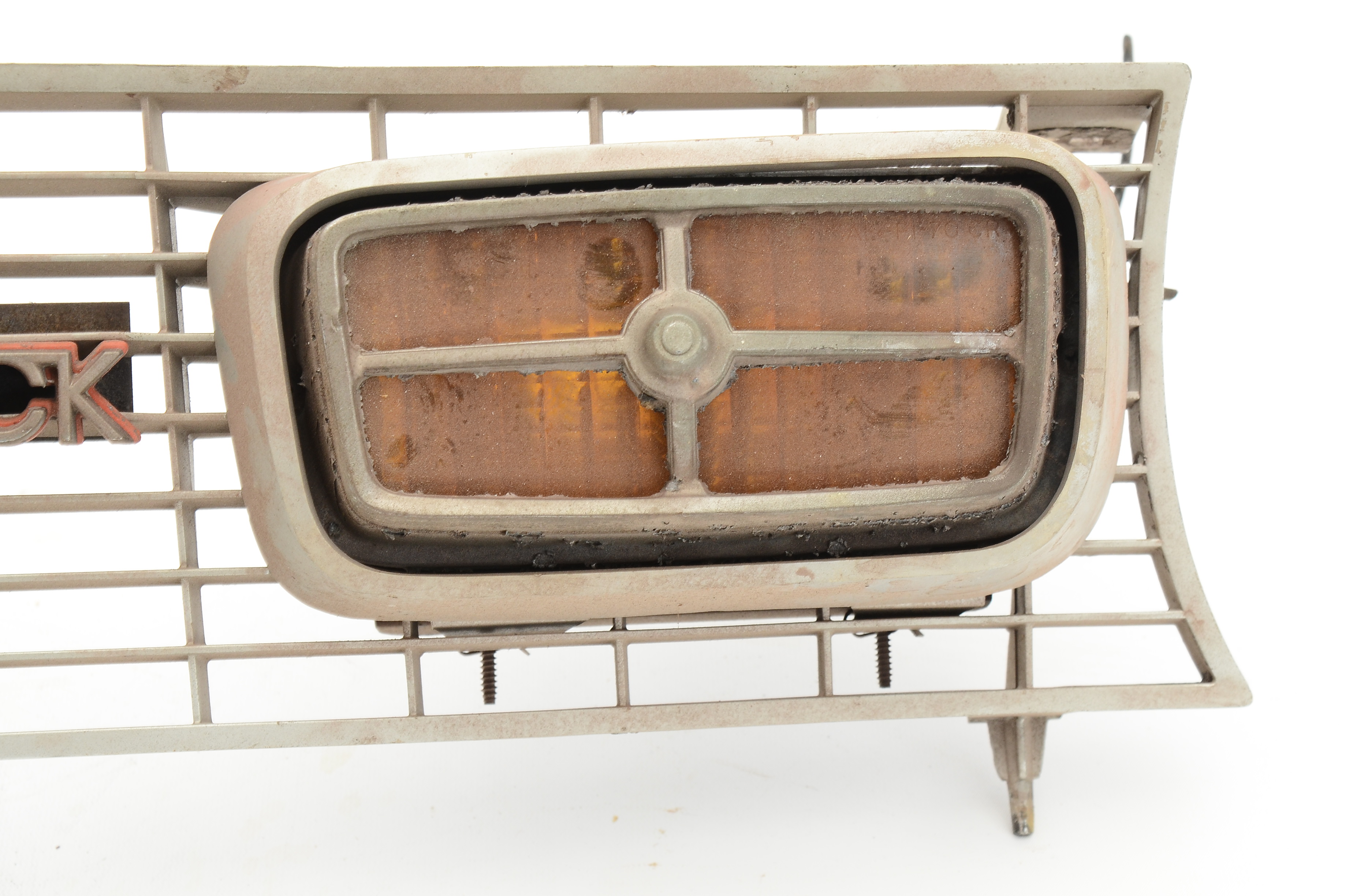1970-75 Ford Maverick Original Center Grill with Light Housings and Emblem