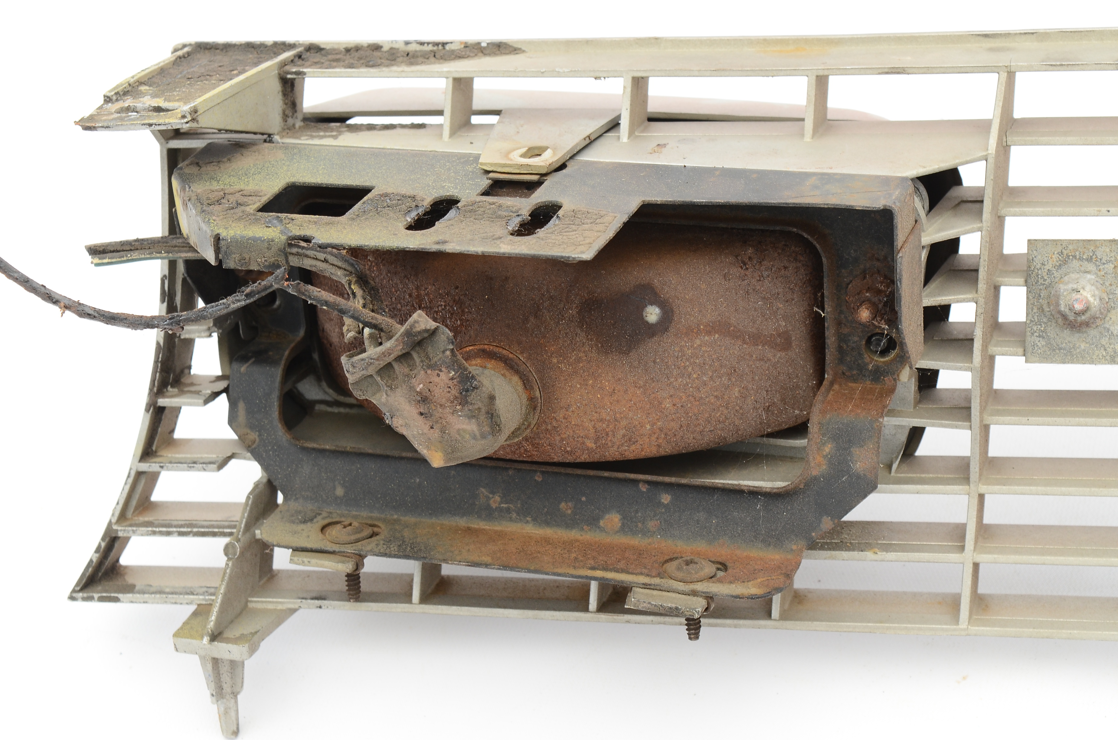 1970-75 Ford Maverick Original Center Grill with Light Housings and Emblem