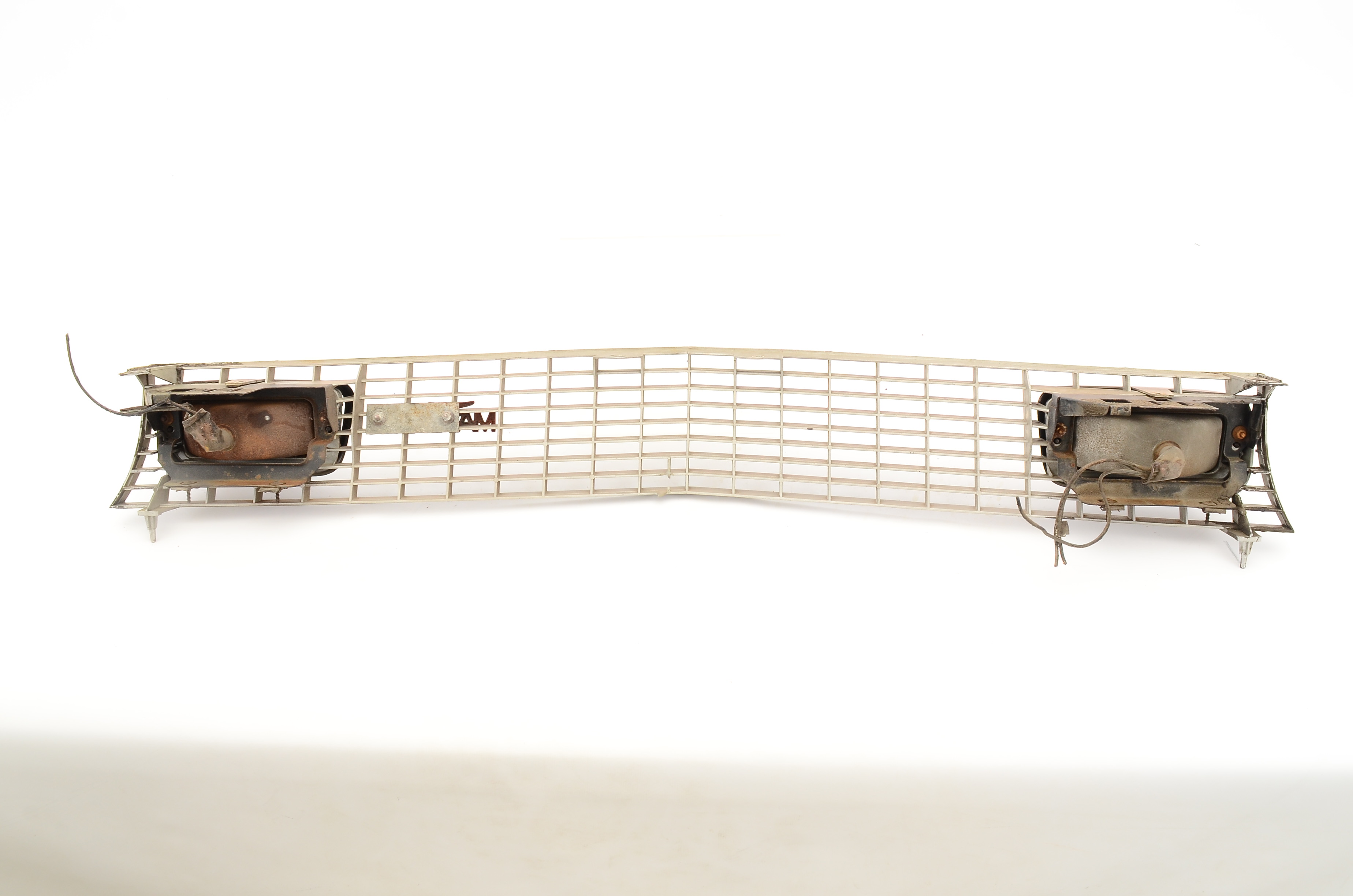 1970-75 Ford Maverick Original Center Grill with Light Housings and Emblem