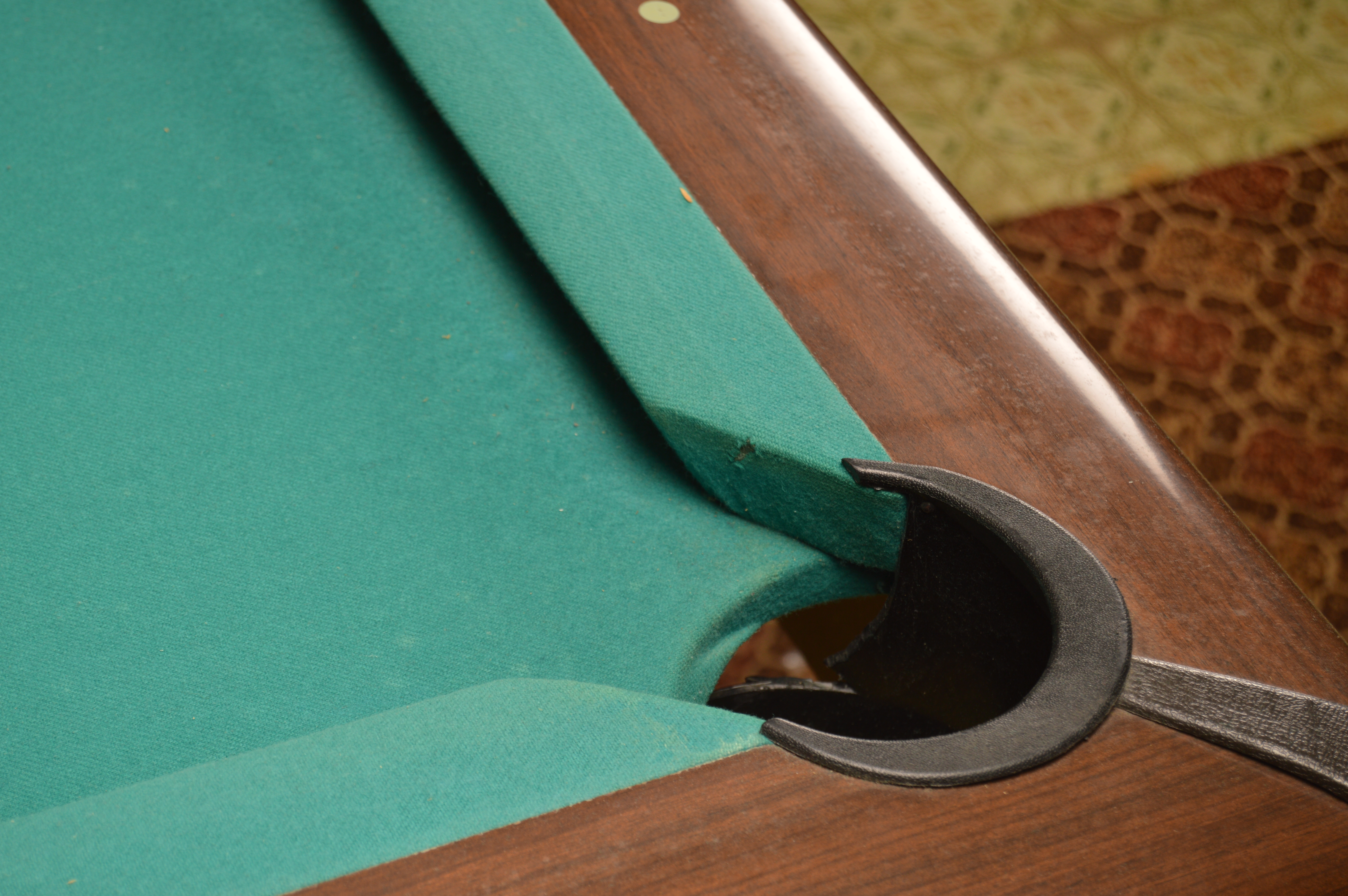 Vintage Jordan Billiards Table with Accessories