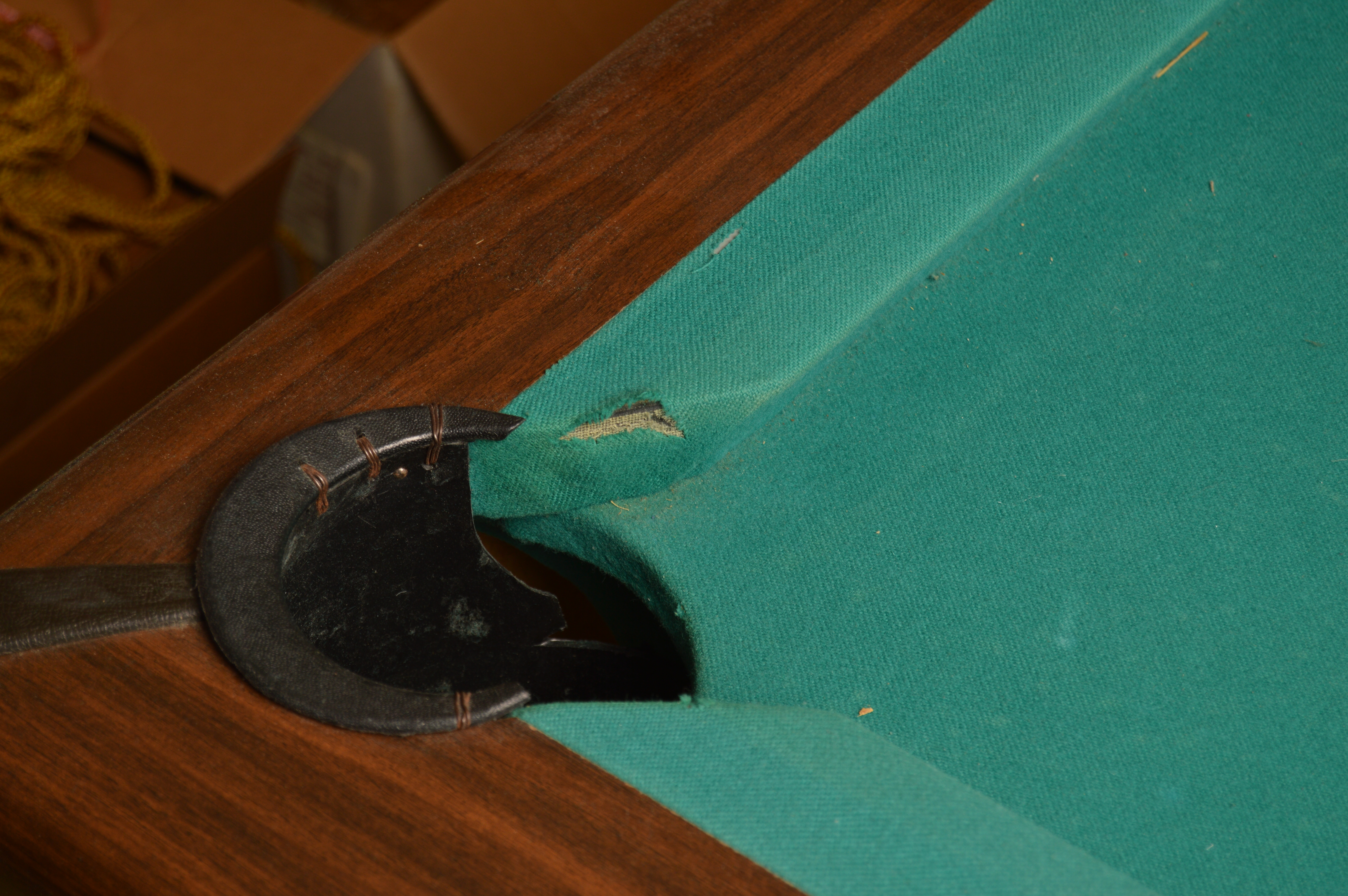 Vintage Jordan Billiards Table with Accessories