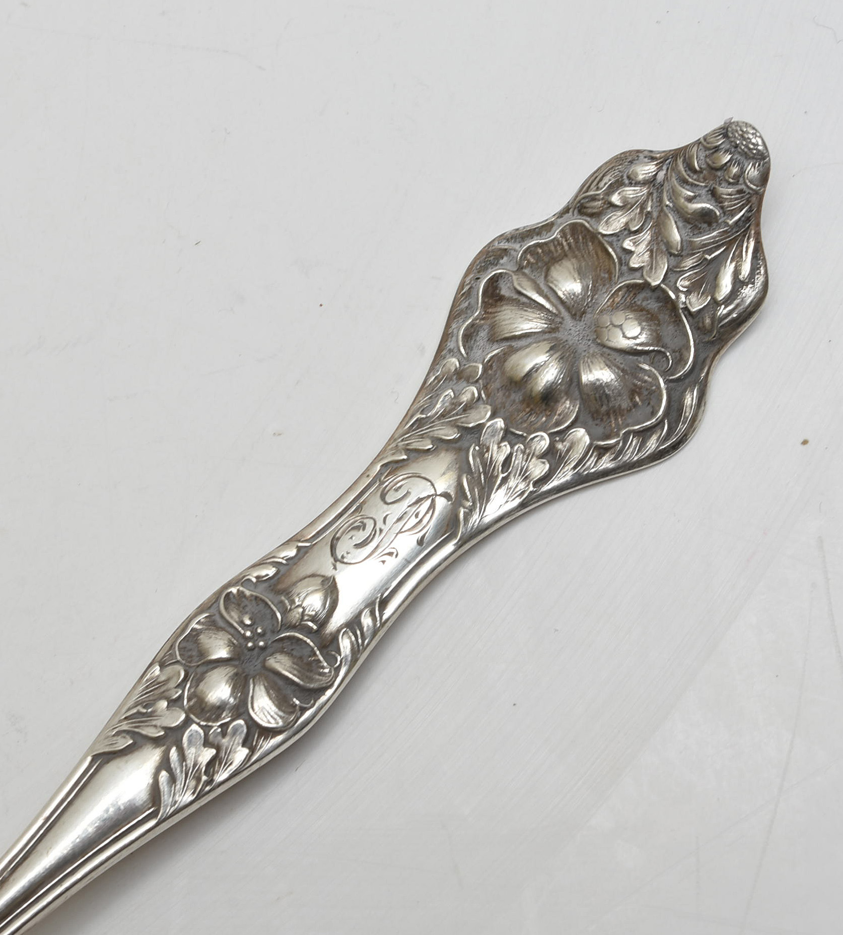 Assortment of Antique Sterling Silver Serving Utensils