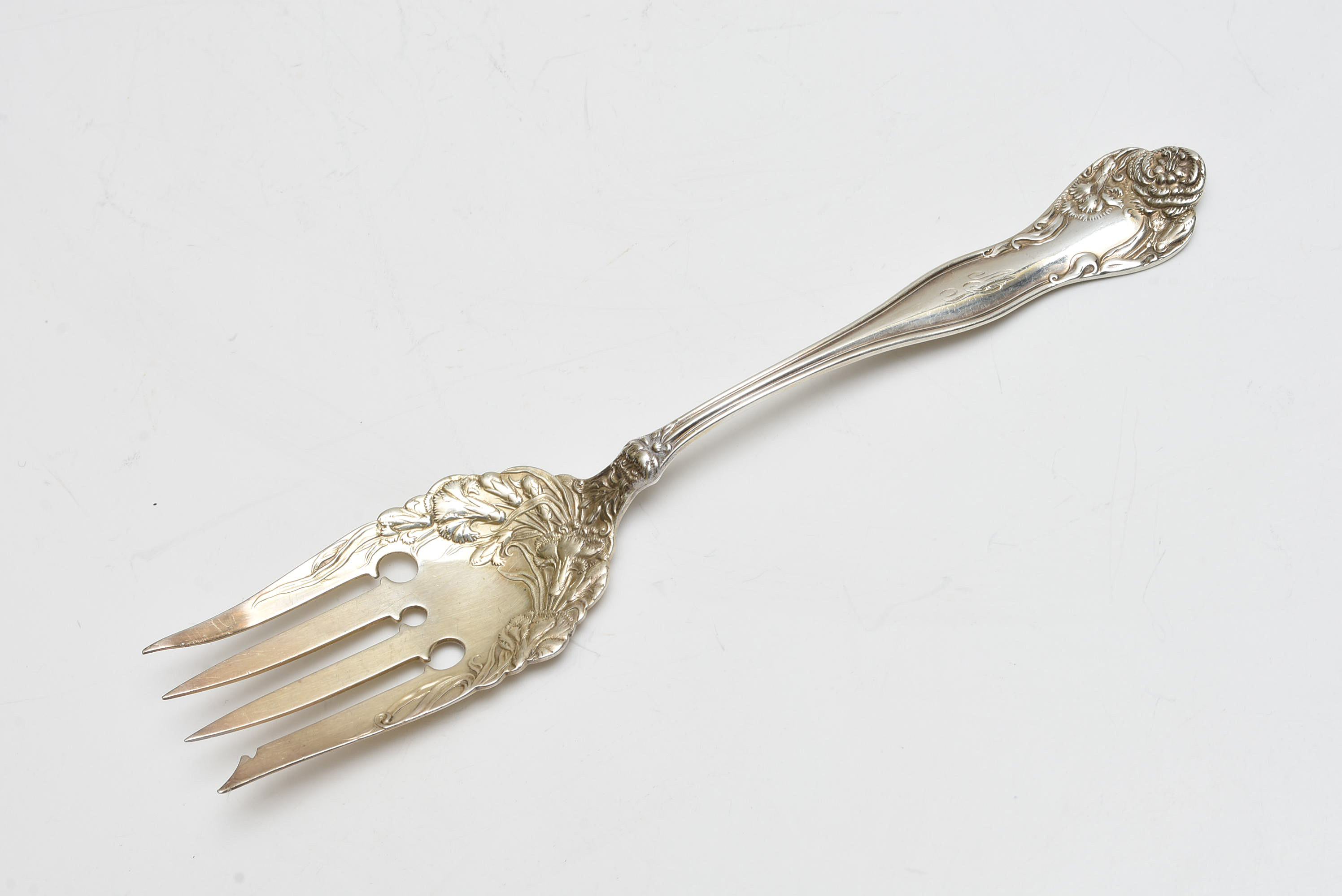 Assortment of Antique Sterling Silver Serving Utensils