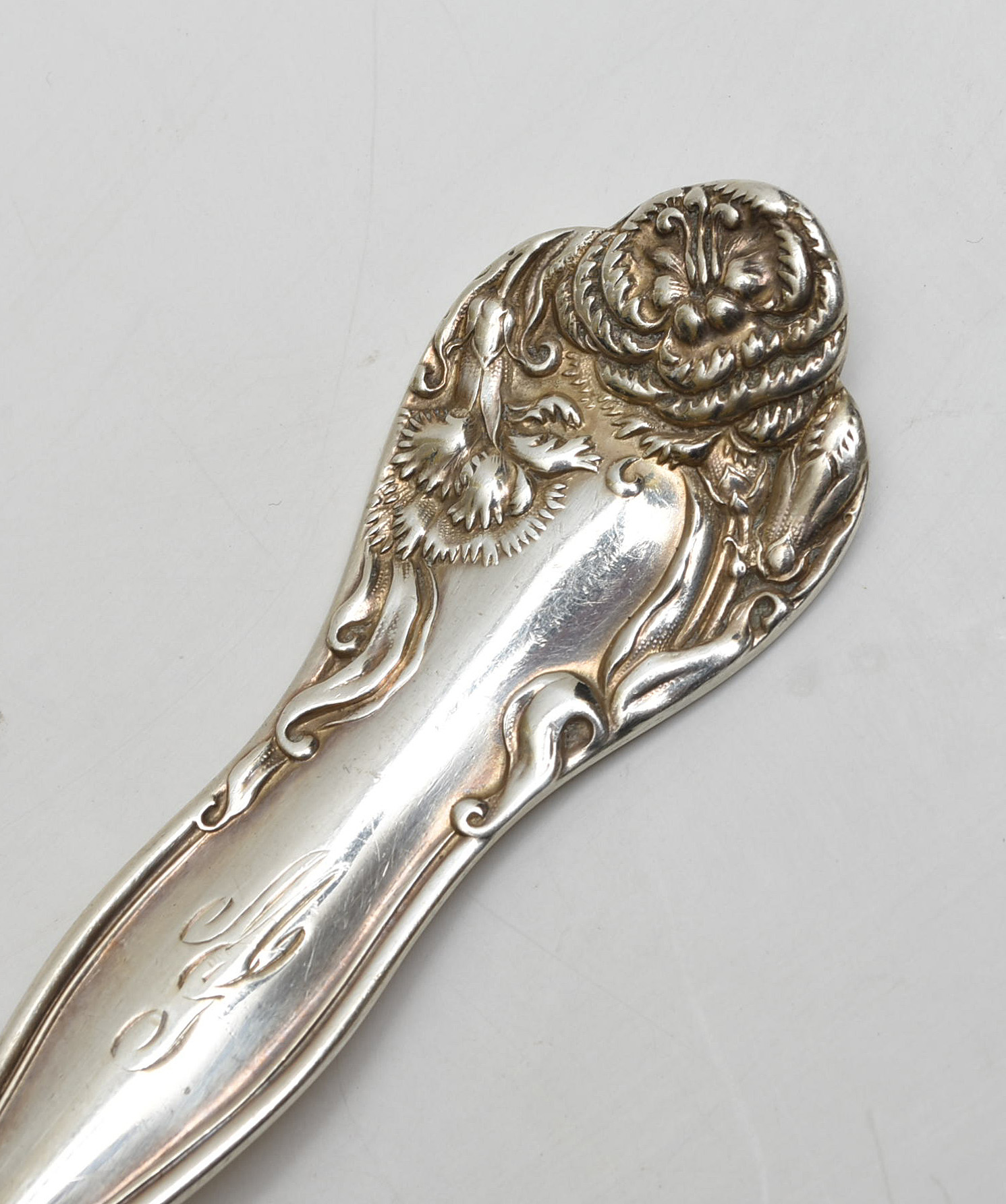 Assortment of Antique Sterling Silver Serving Utensils