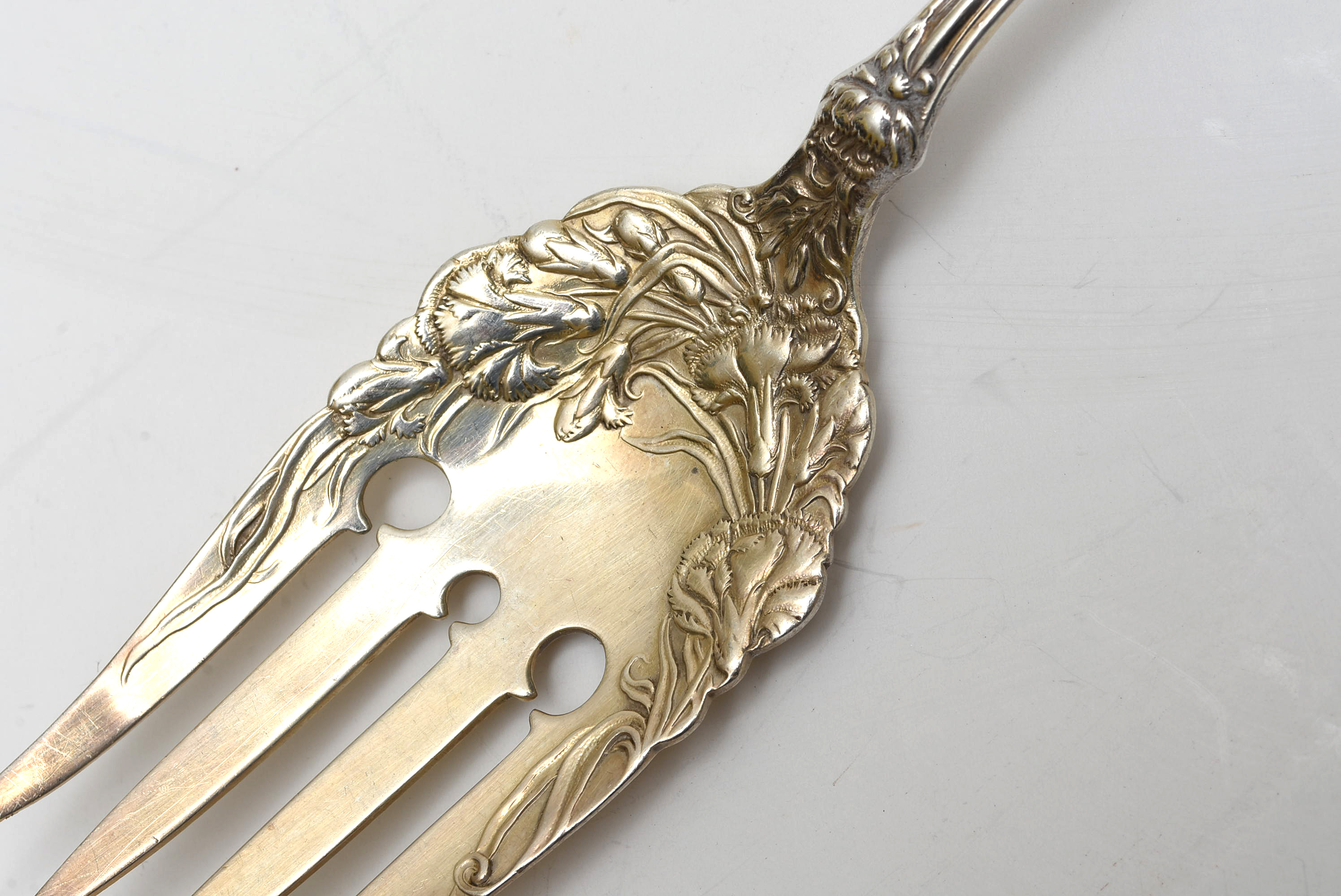 Assortment of Antique Sterling Silver Serving Utensils