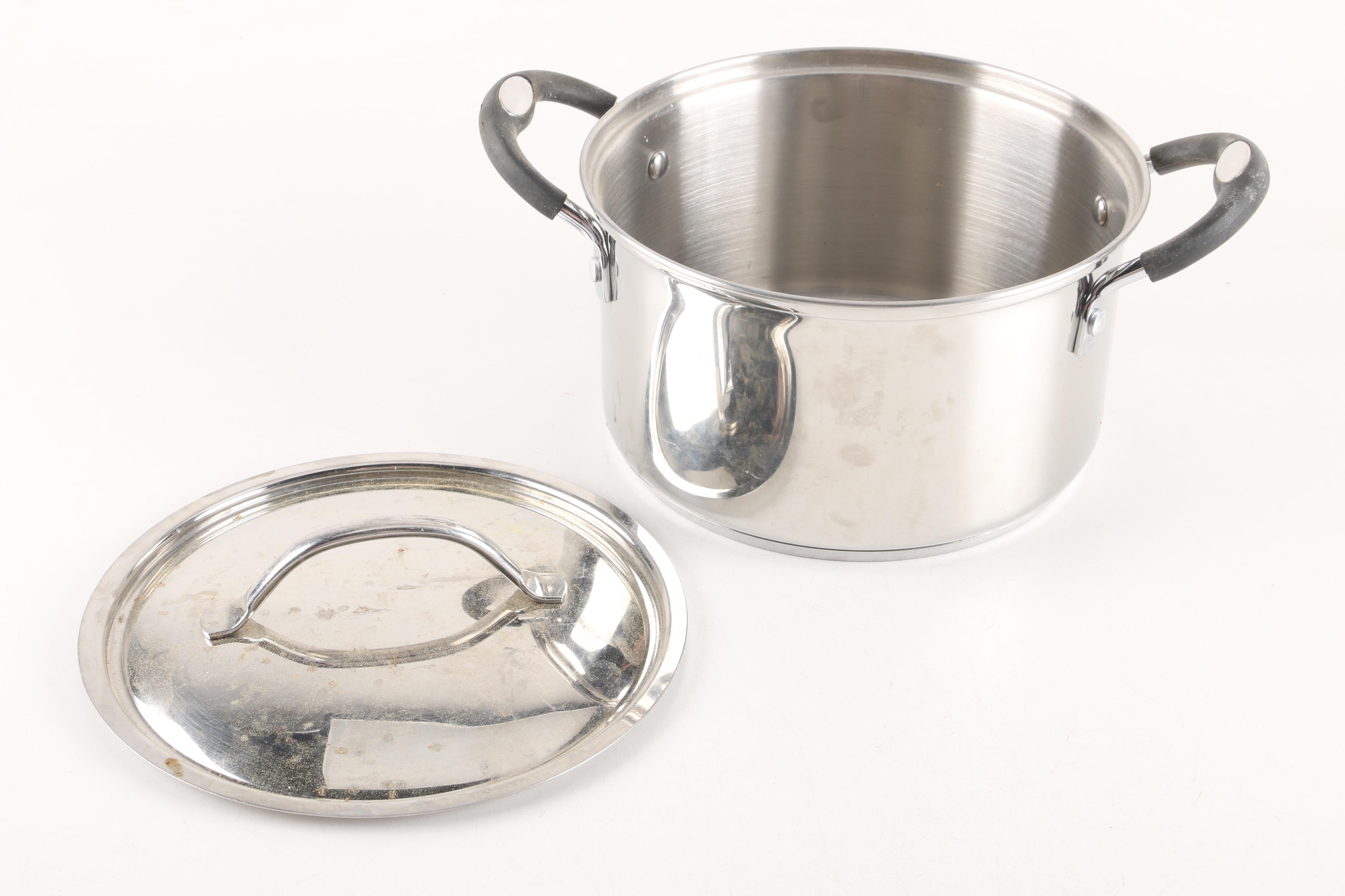 Tramontina Professional Stainless Steel Stock Pot