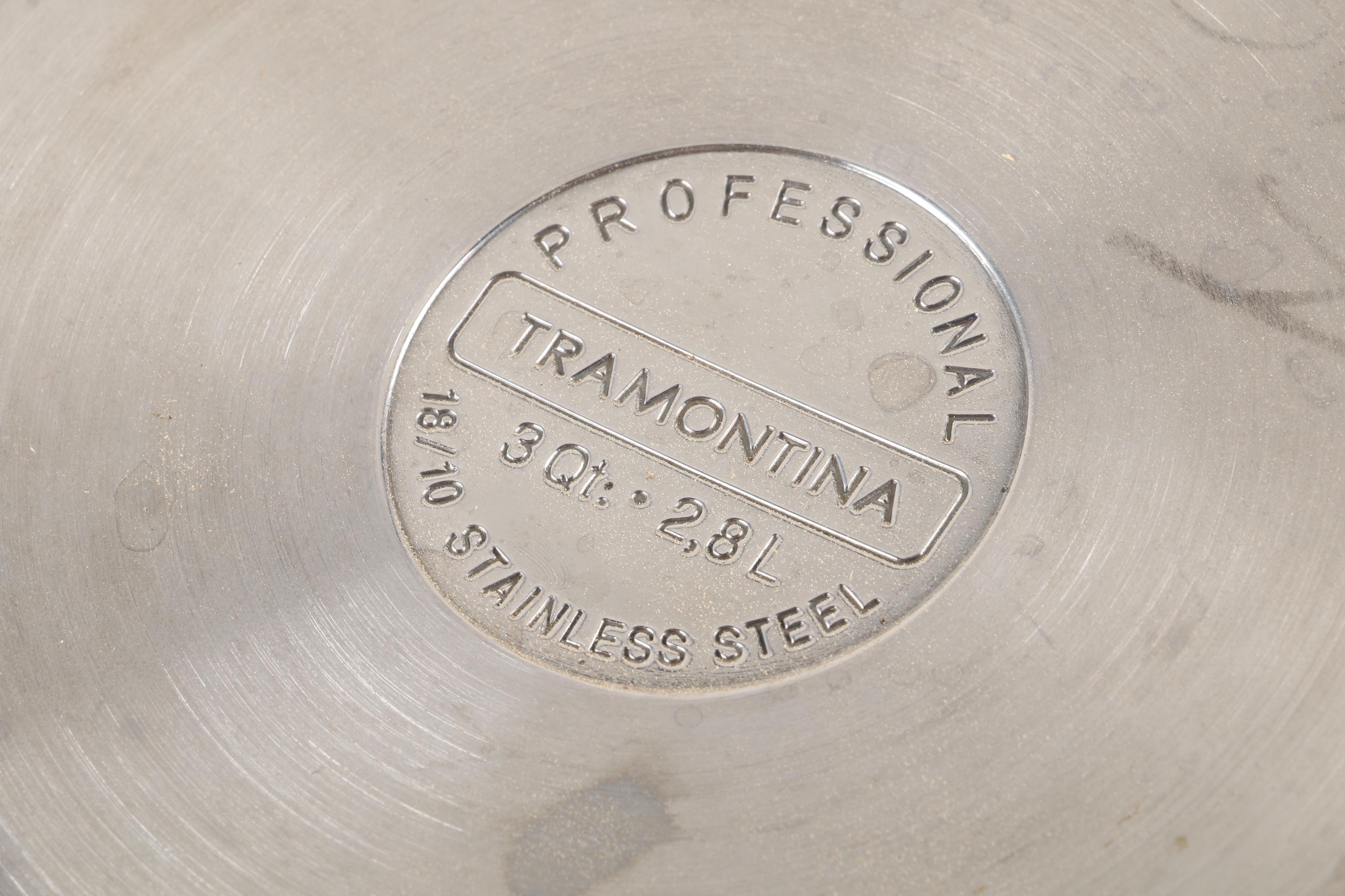 Tramontina Professional Stainless Steel Stock Pot