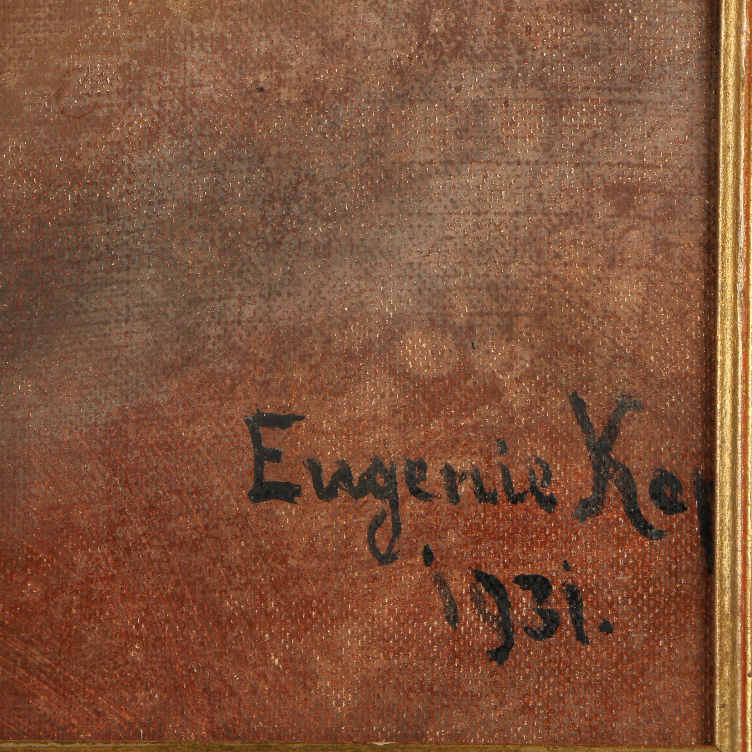 Vintage 1931 Oil Painting