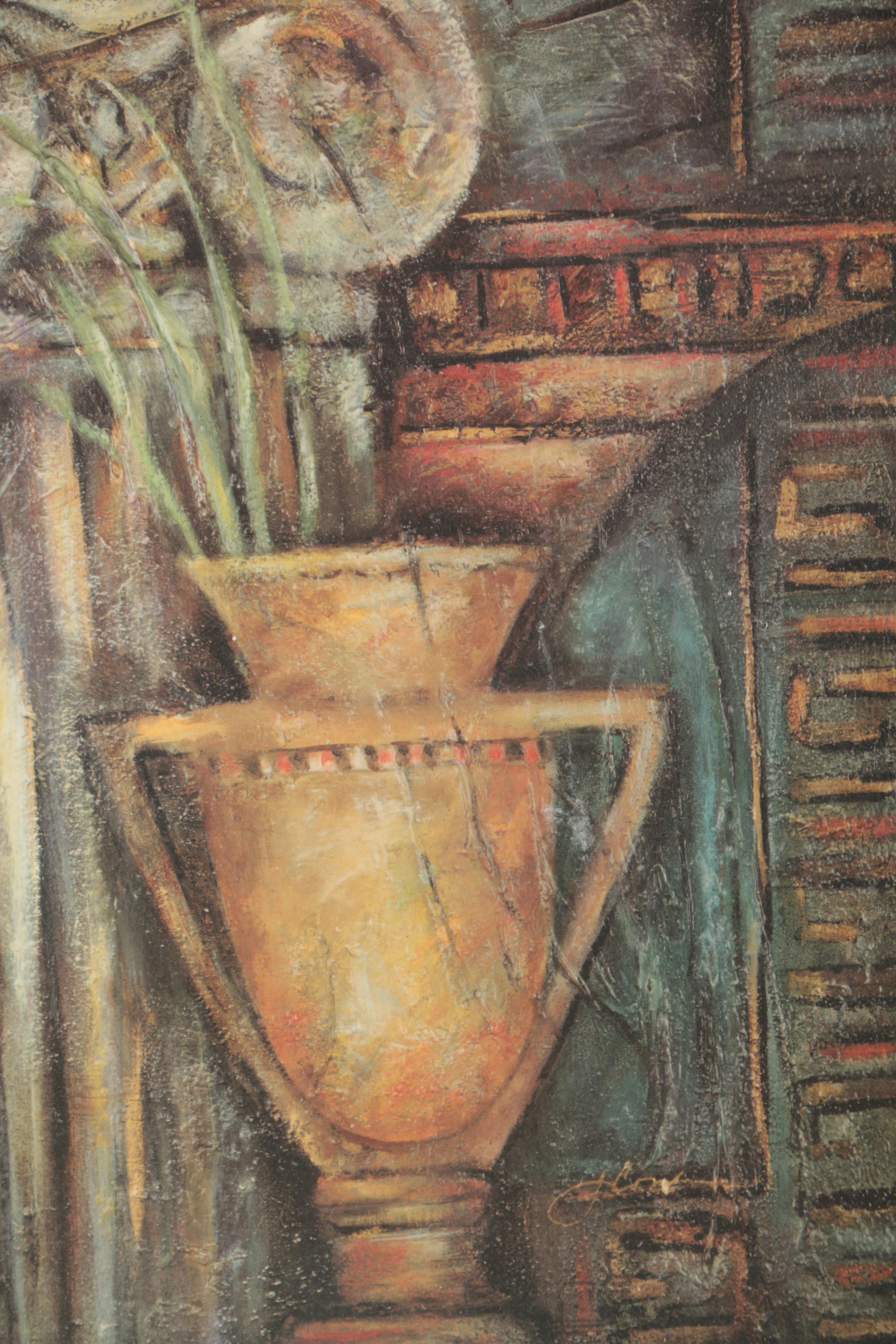 Offset Lithograph after Joyce Combs "Acropolis II"