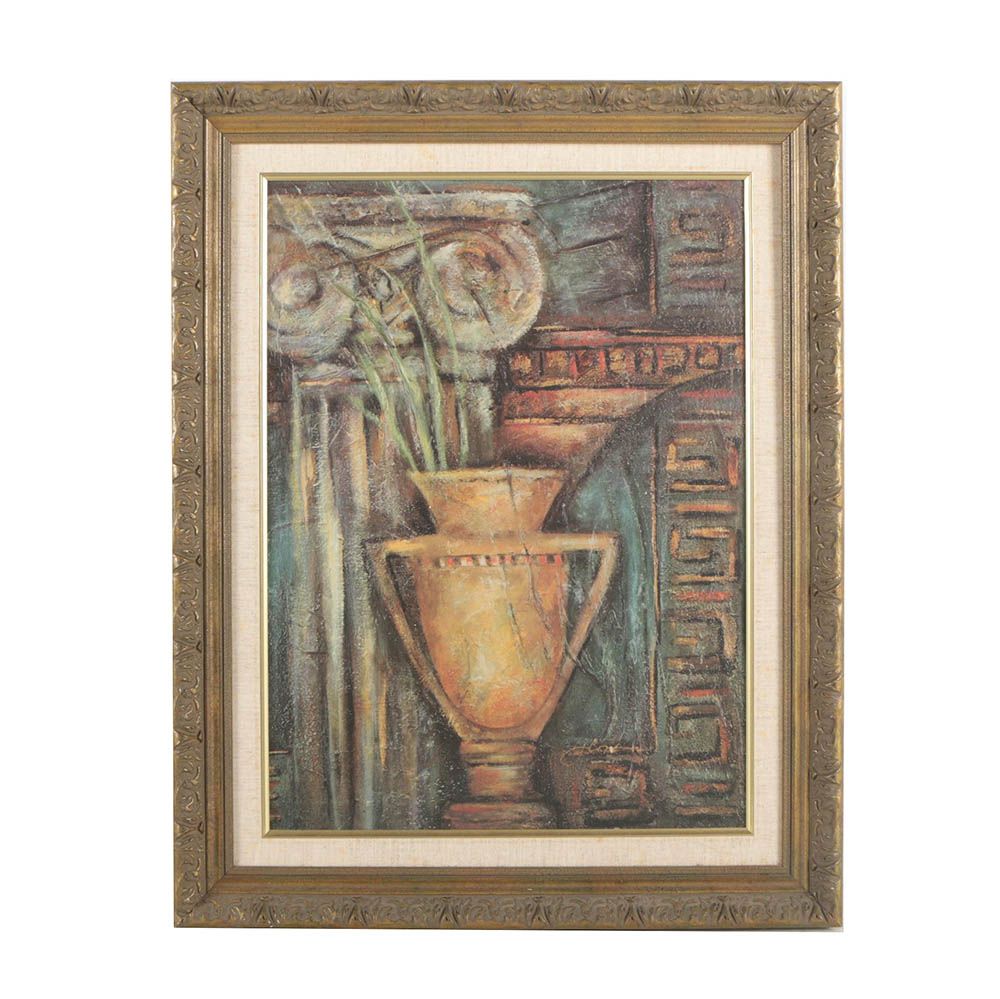 Offset Lithograph after Joyce Combs "Acropolis II"