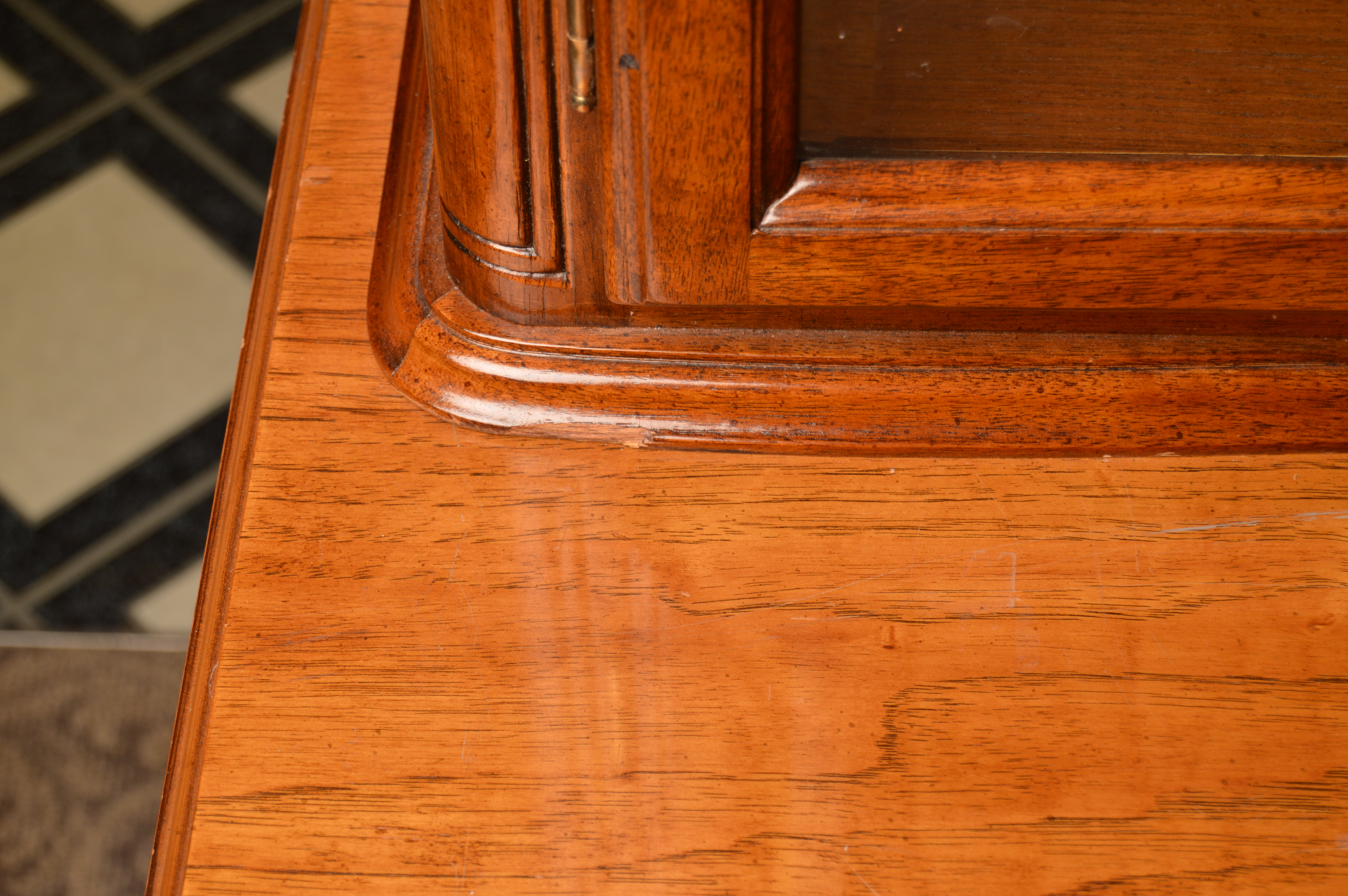 Vintage Two-Piece China Cabinet by Thomasville