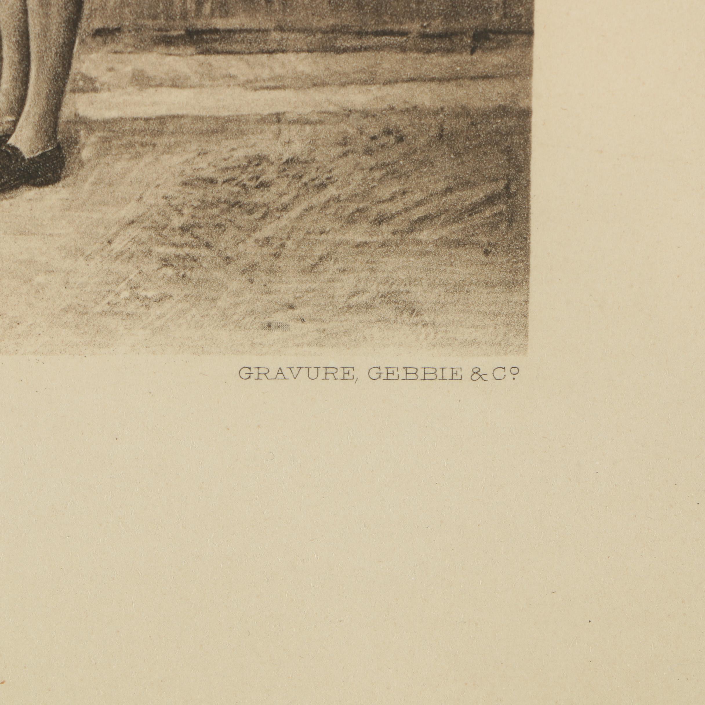 Photomechanical Print After Leon Escosura "Return of the Eldest Son"