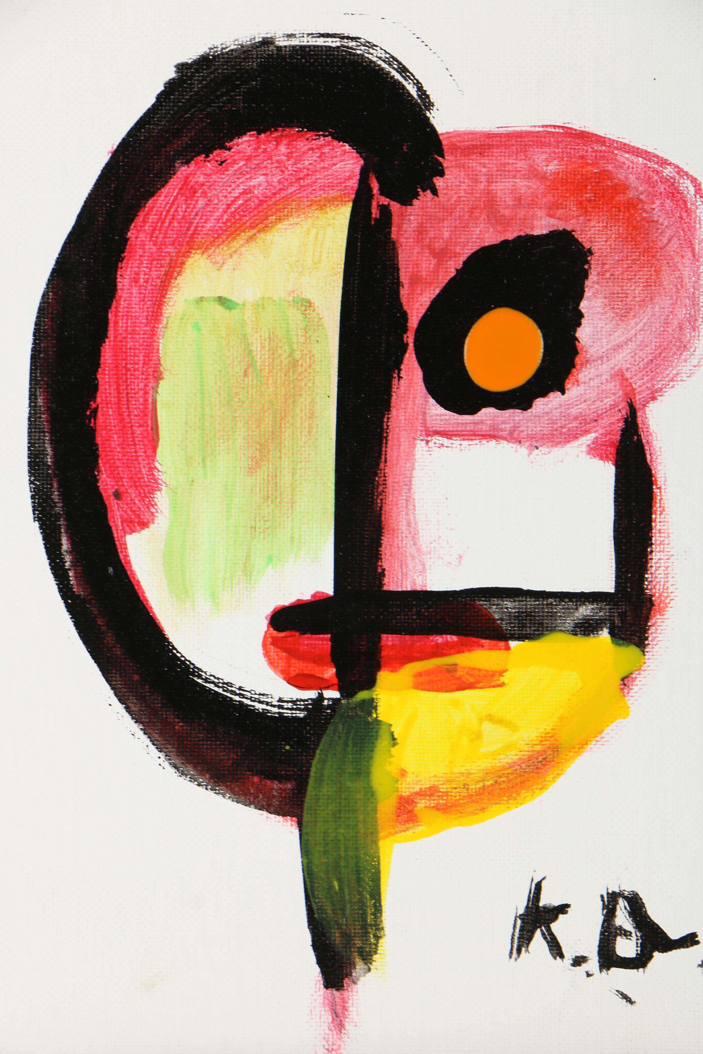 Abstract Acrylic Painting