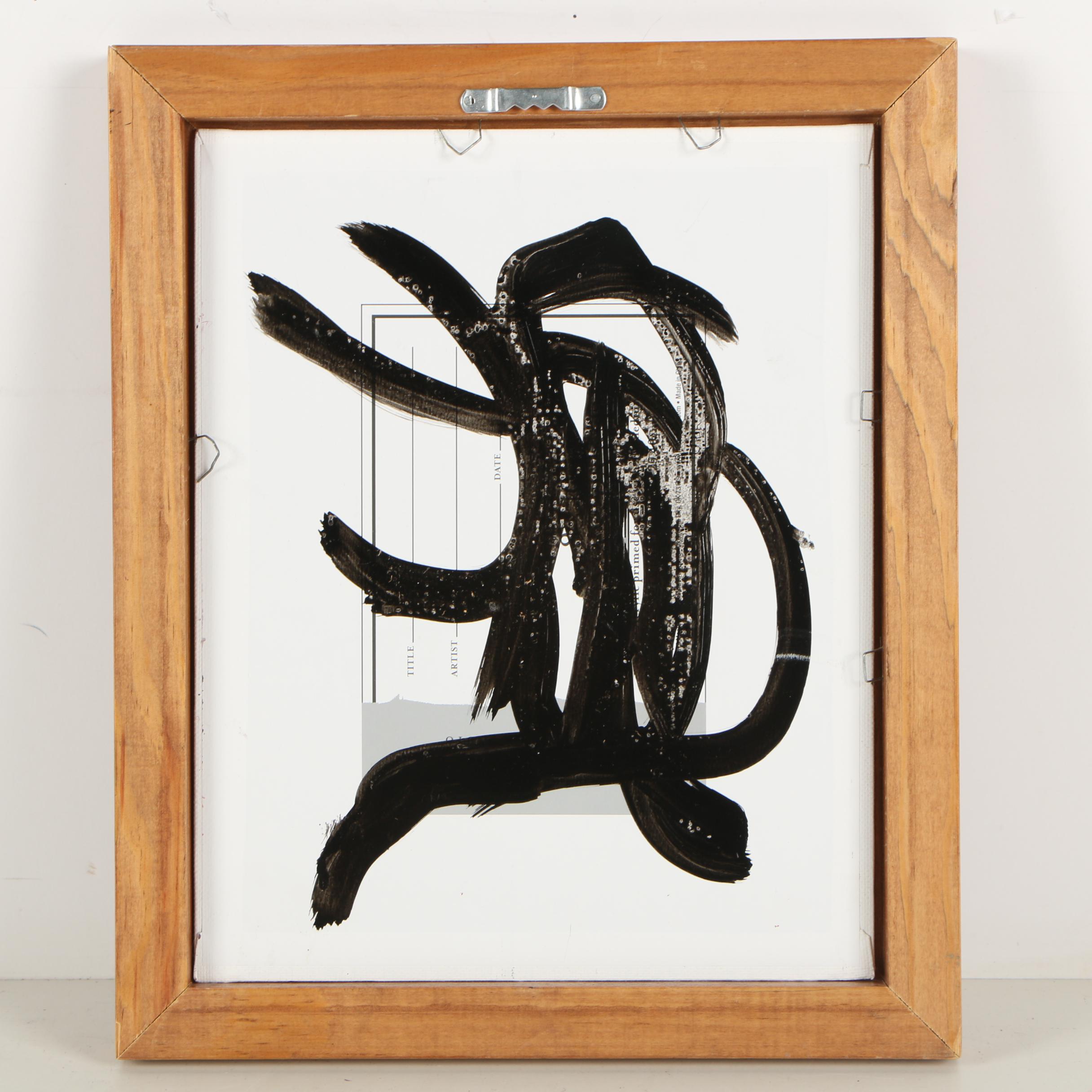 Abstract Acrylic Painting