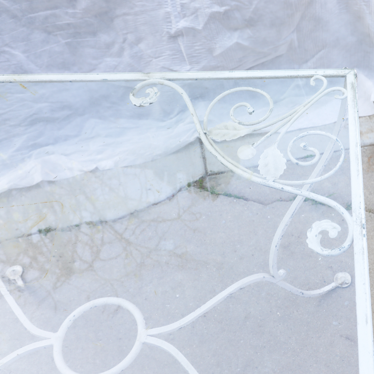 Salterini "Mt. Vernon" Wrought Iron Patio Table and Chairs