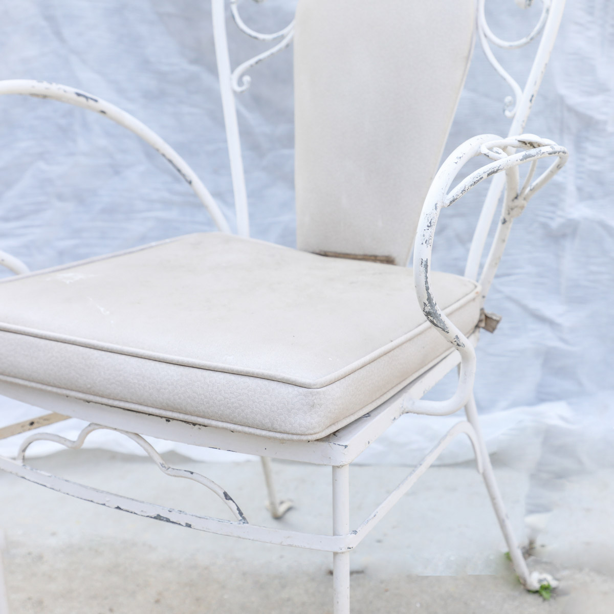 Salterini "Mt. Vernon" Wrought Iron Patio Table and Chairs