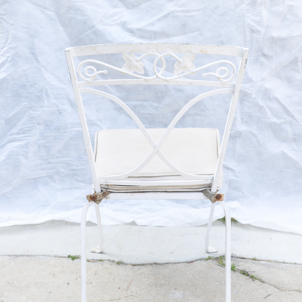 Salterini "Mt. Vernon" Wrought Iron Patio Table and Chairs