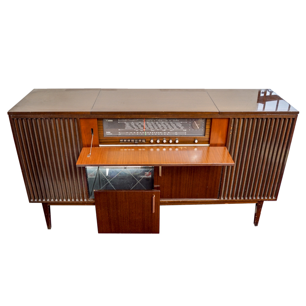 Vintage German Saba Freudenstadt Stereo Console