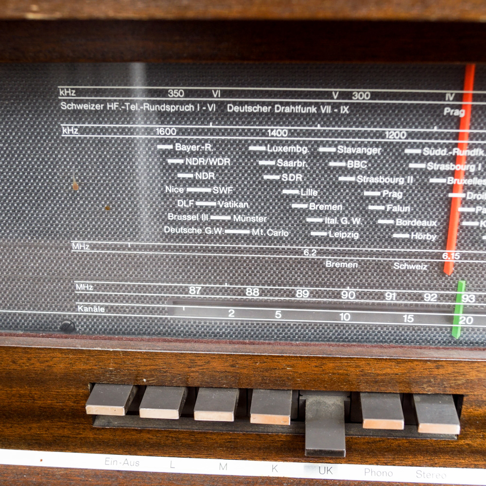 Vintage German Saba Freudenstadt Stereo Console