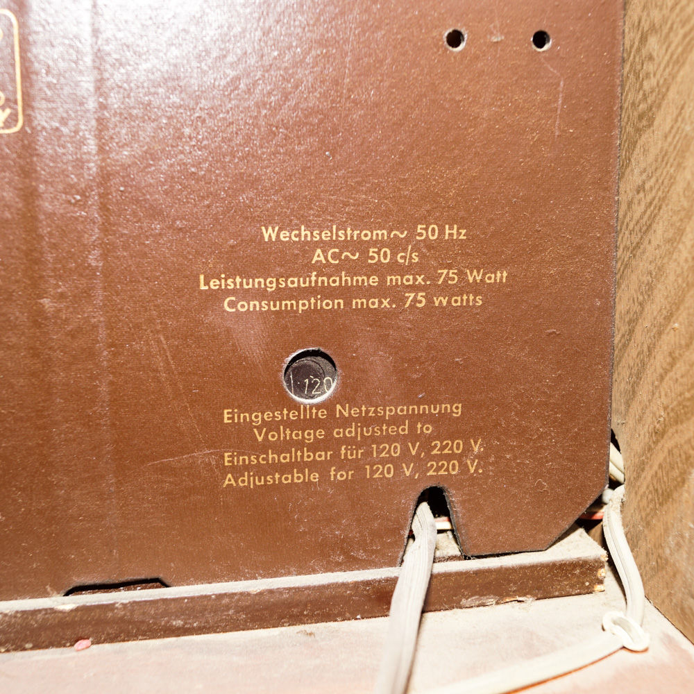 Vintage German Saba Freudenstadt Stereo Console