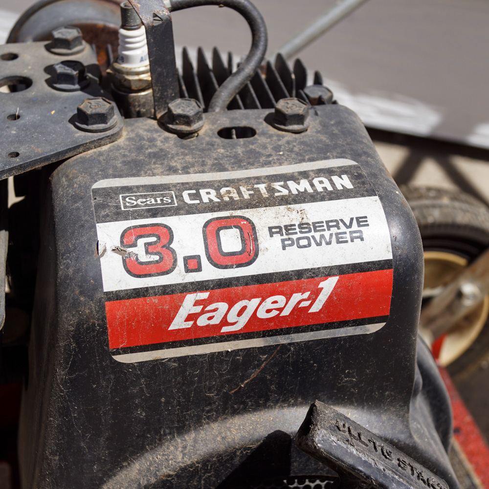 Sears Craftsman Eager-1 3.0 HP Gas Edger-Trimmer