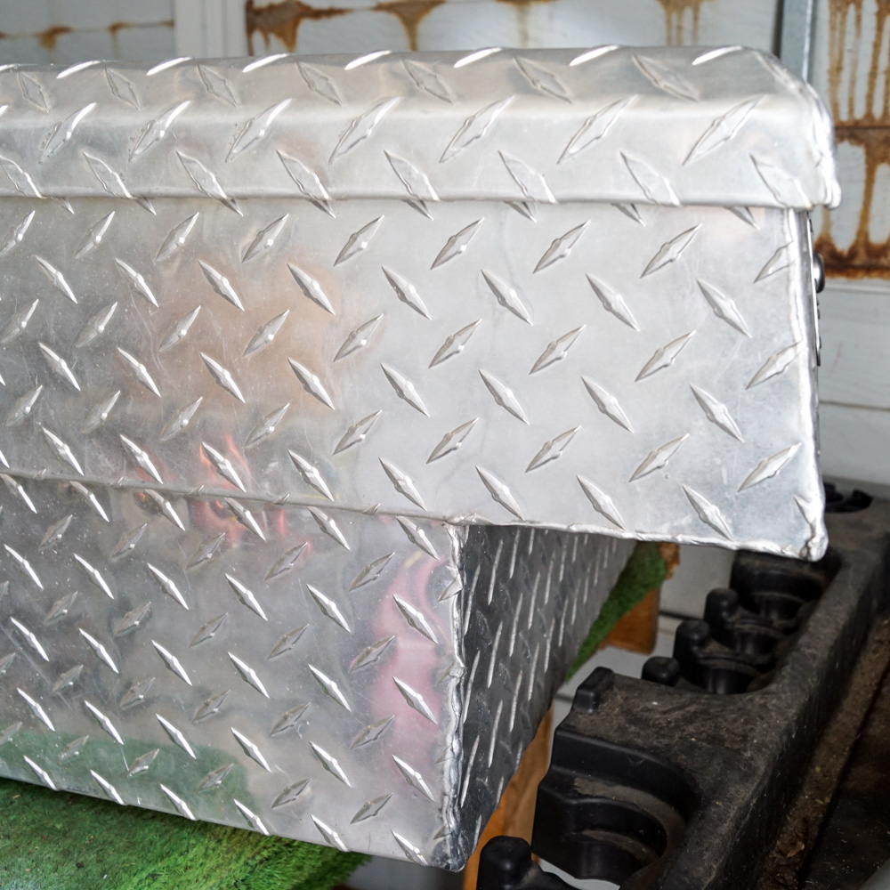 Delta Aluminum Dual Lid Truck Tool Box