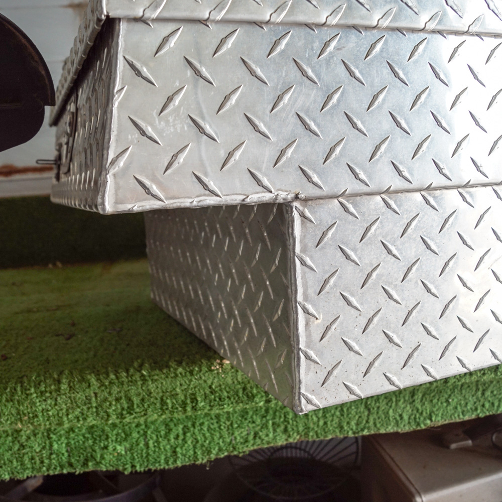 Delta Aluminum Dual Lid Truck Tool Box