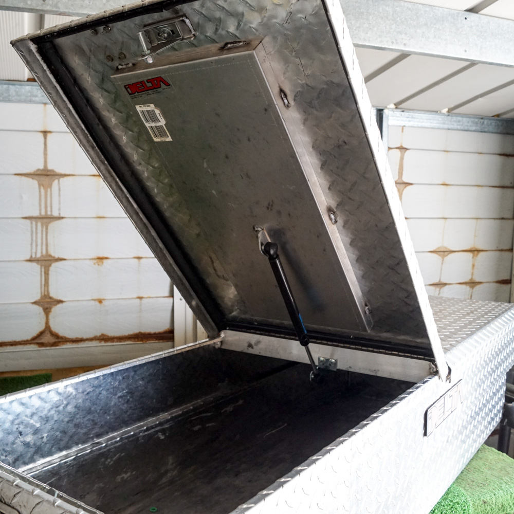 Delta Aluminum Dual Lid Truck Tool Box