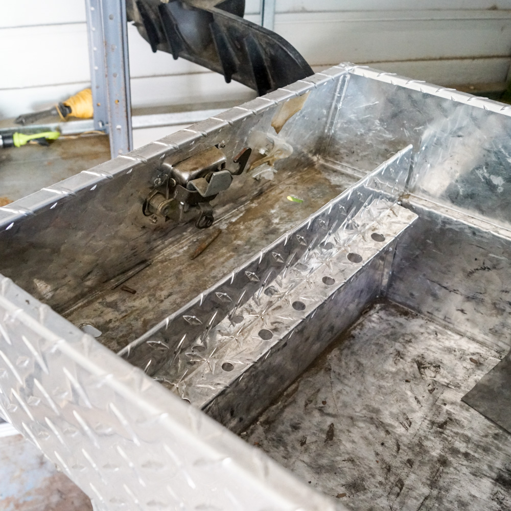 Delta Aluminum Dual Lid Truck Tool Box