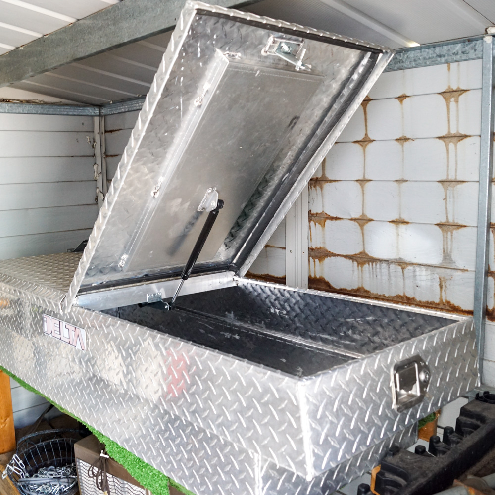 Delta Aluminum Dual Lid Truck Tool Box