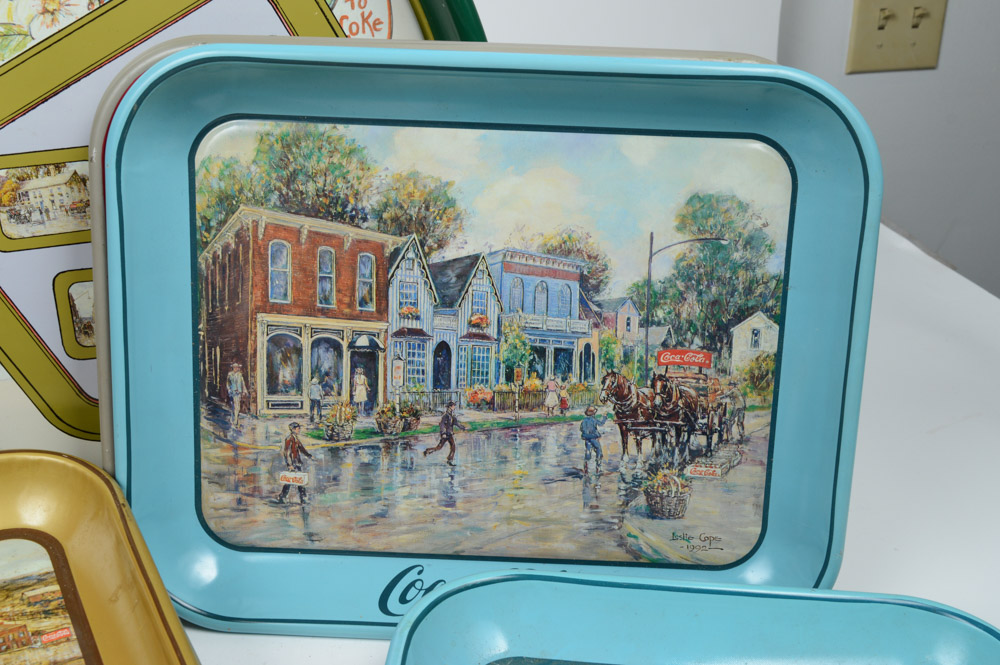 Vintage Bar Accessories Featuring Coca Cola