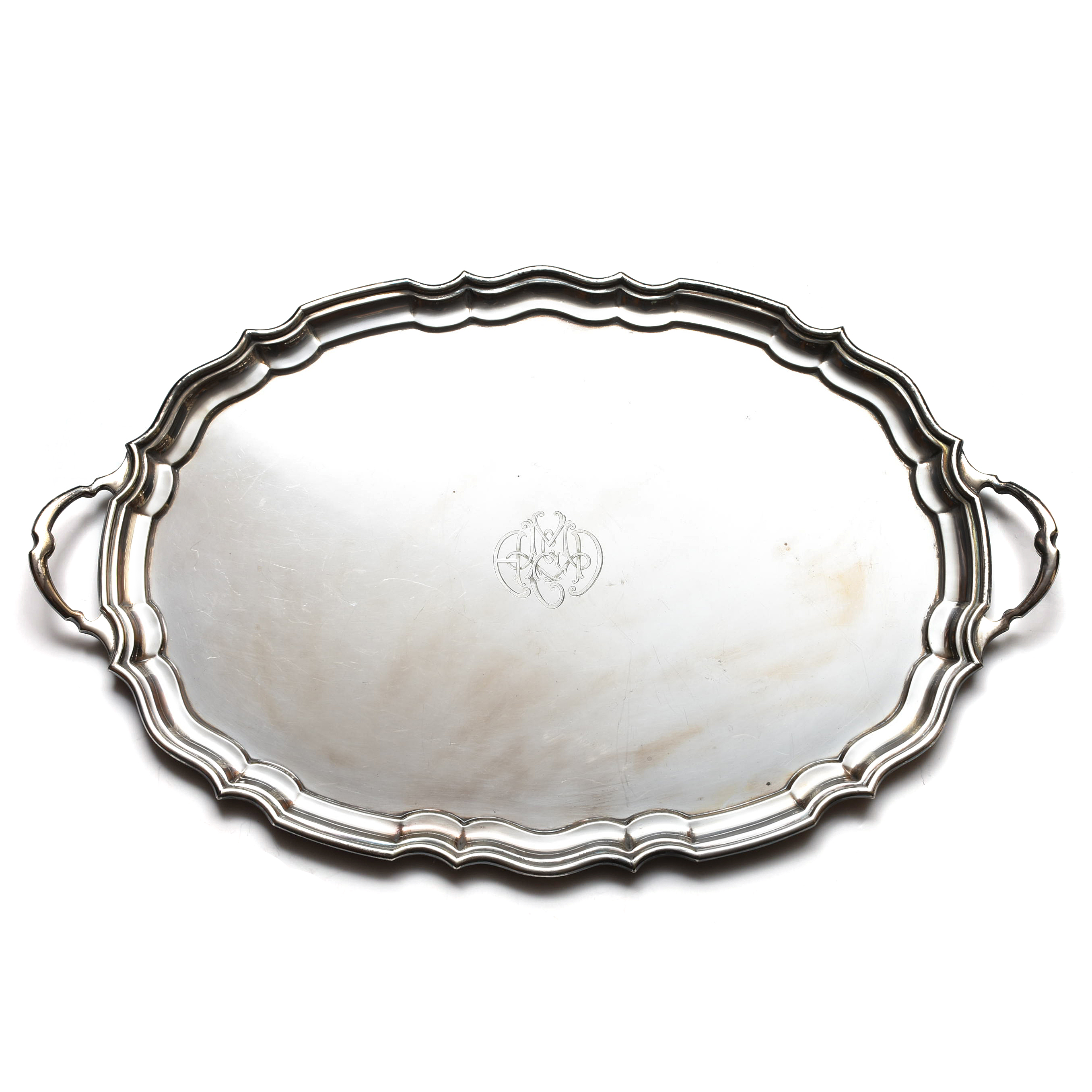Ellis-Barker Silver Co. Silver Plate Serving Tray