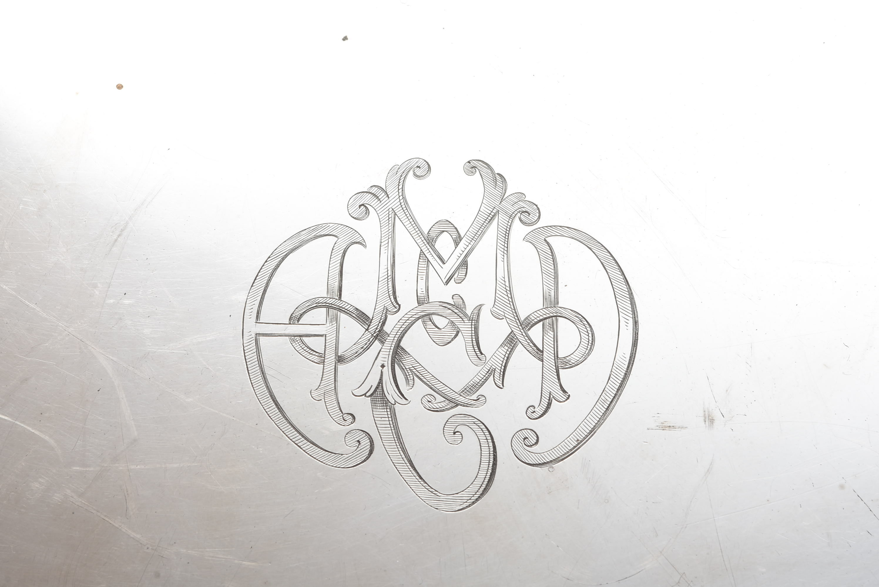 Ellis-Barker Silver Co. Silver Plate Serving Tray