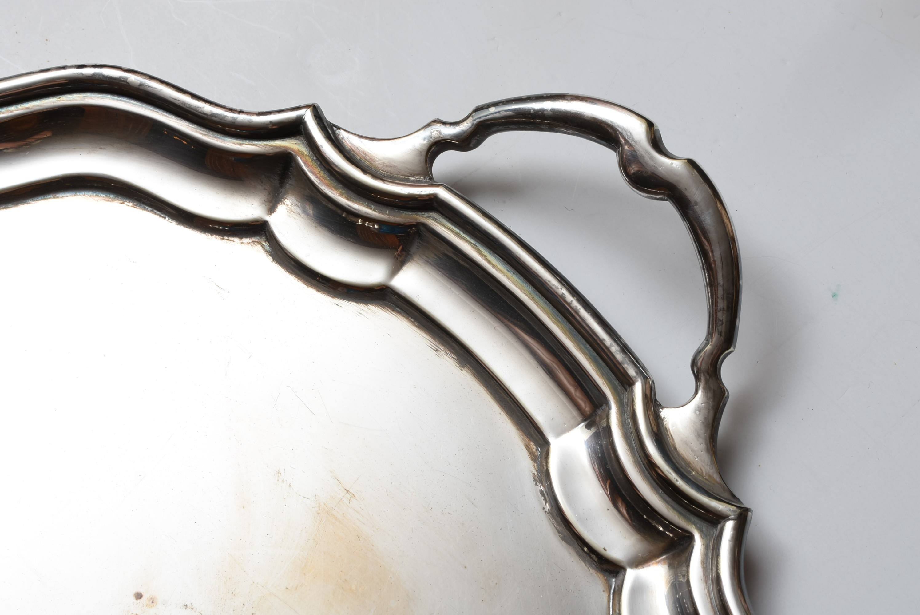 Ellis-Barker Silver Co. Silver Plate Serving Tray