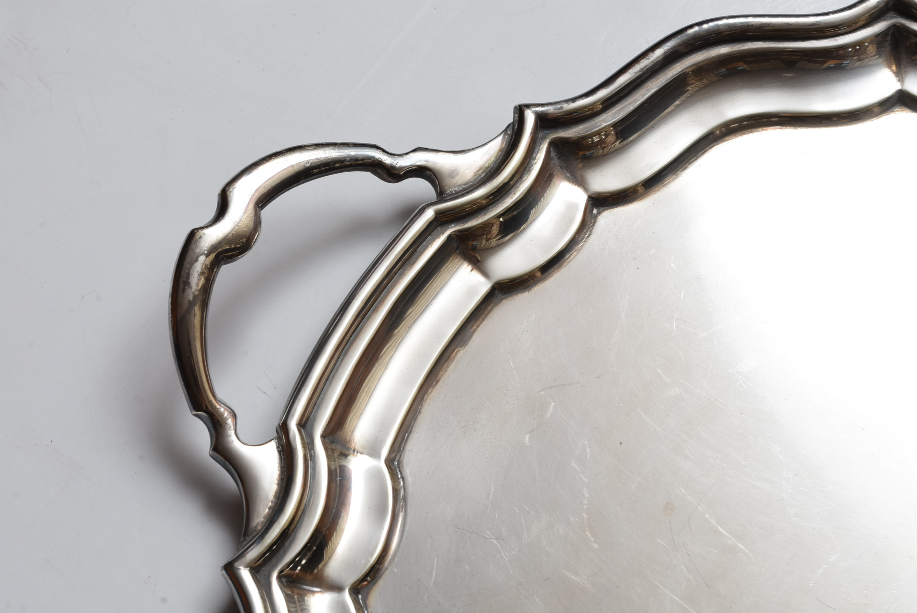 Ellis-Barker Silver Co. Silver Plate Serving Tray