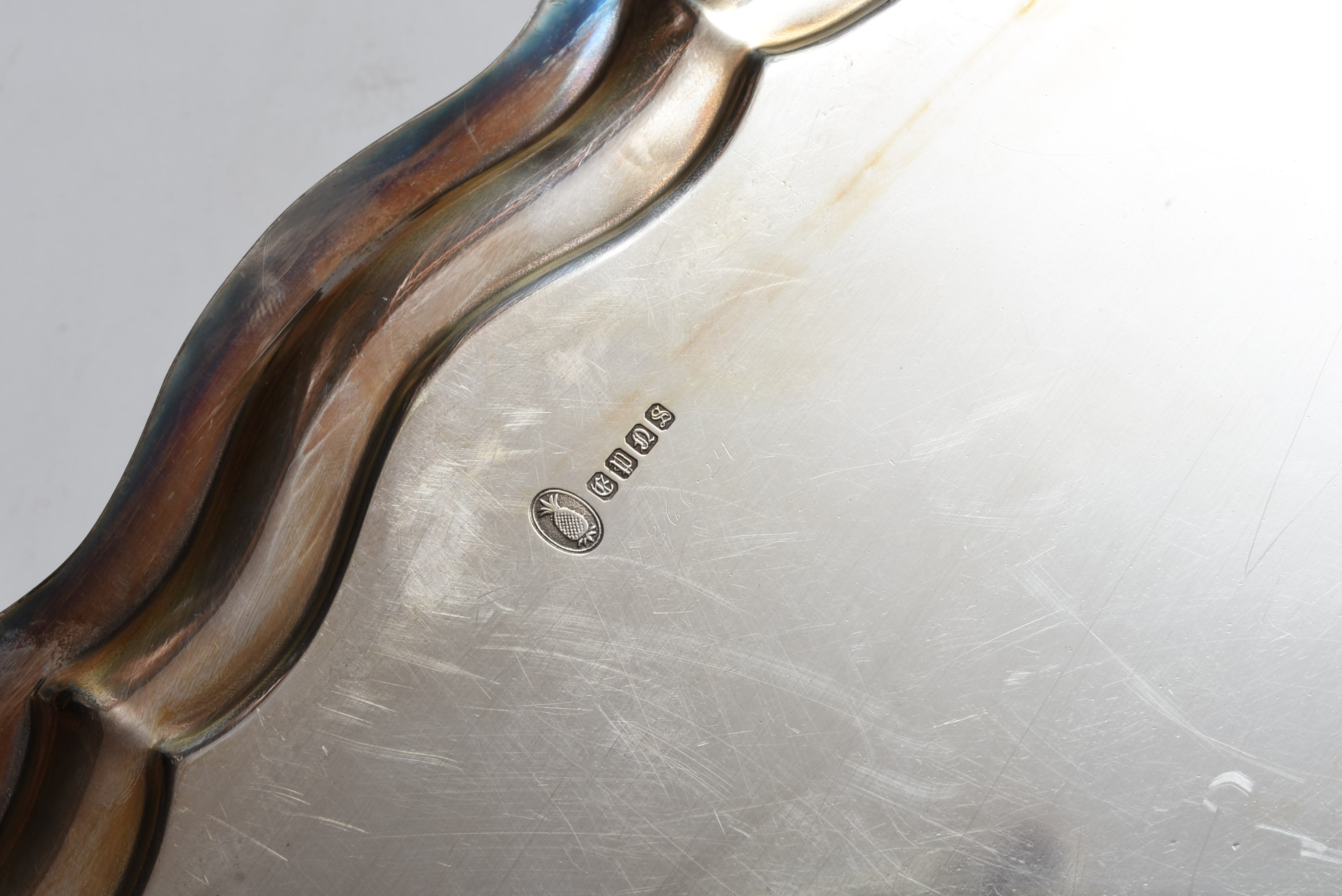 Ellis-Barker Silver Co. Silver Plate Serving Tray