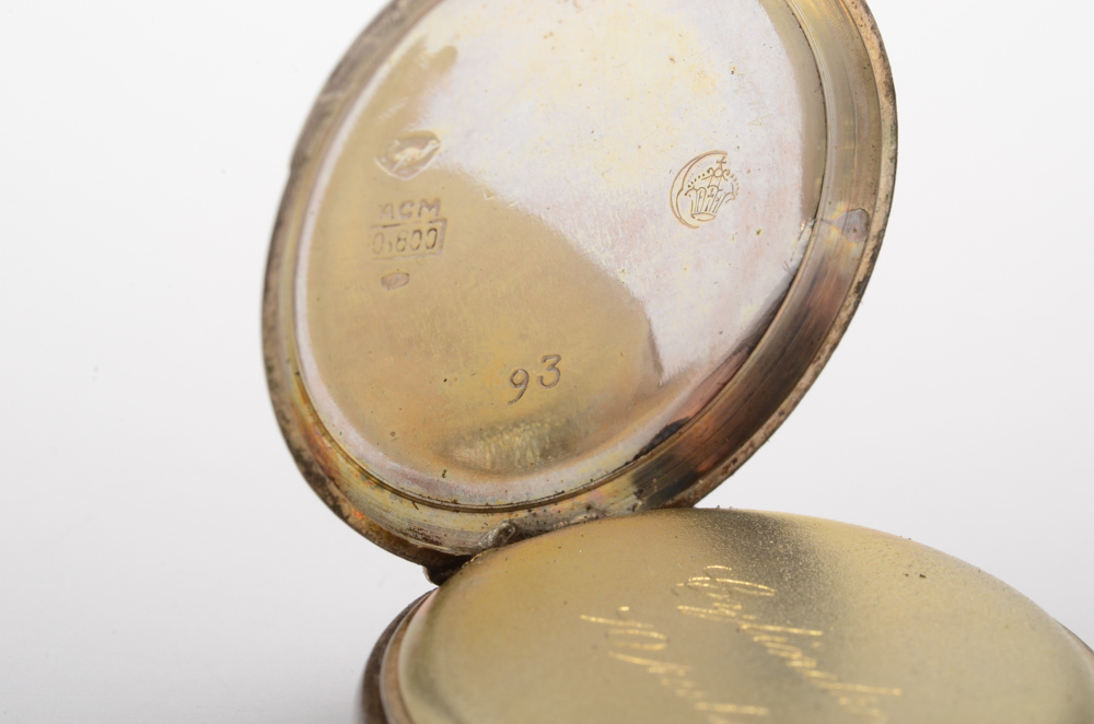 800 Silver and Gold Filled Pocket Watches