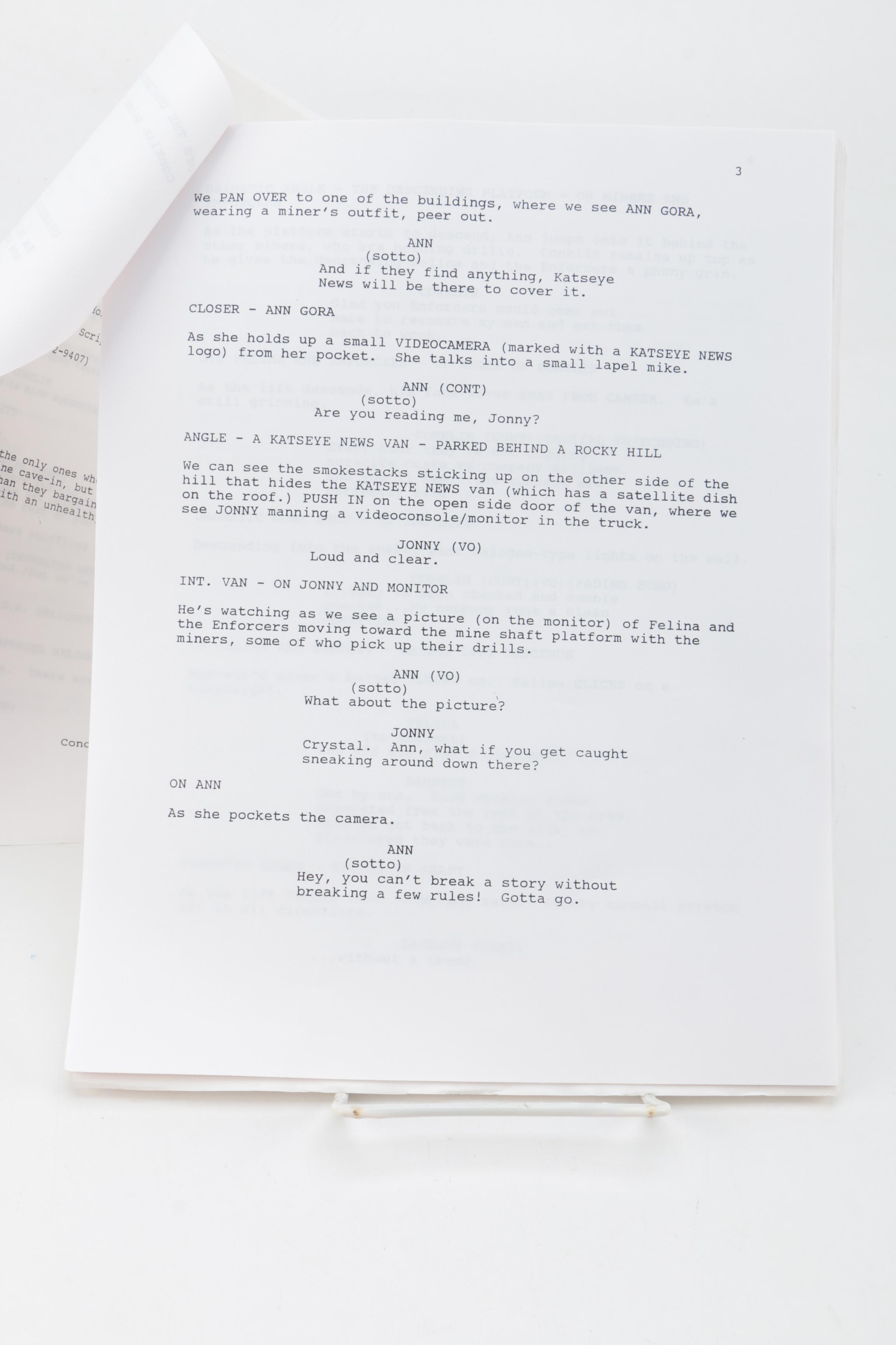 Script for Cartoon Series Swat Kats: The Radical Squadron