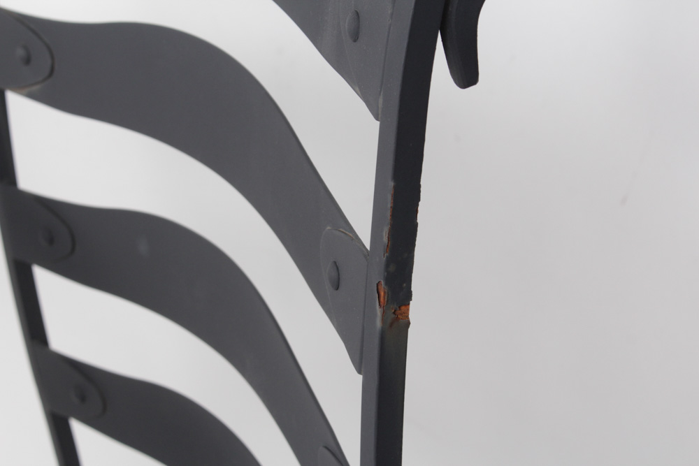 Wrought Metal High Top Table and Chairs