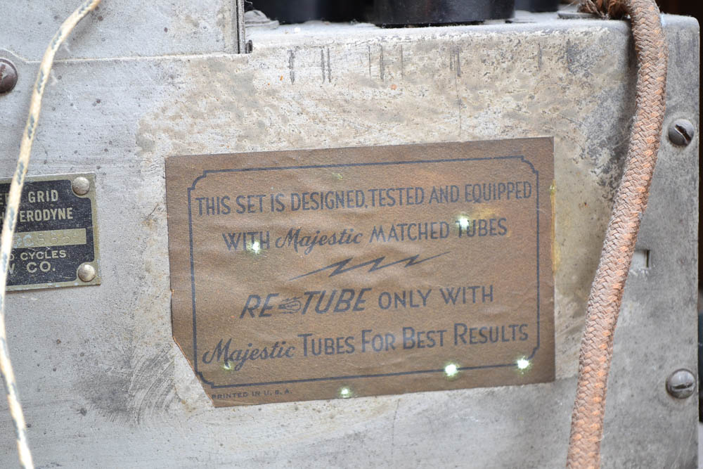 1930s Majestic Model 25 Floor Radio