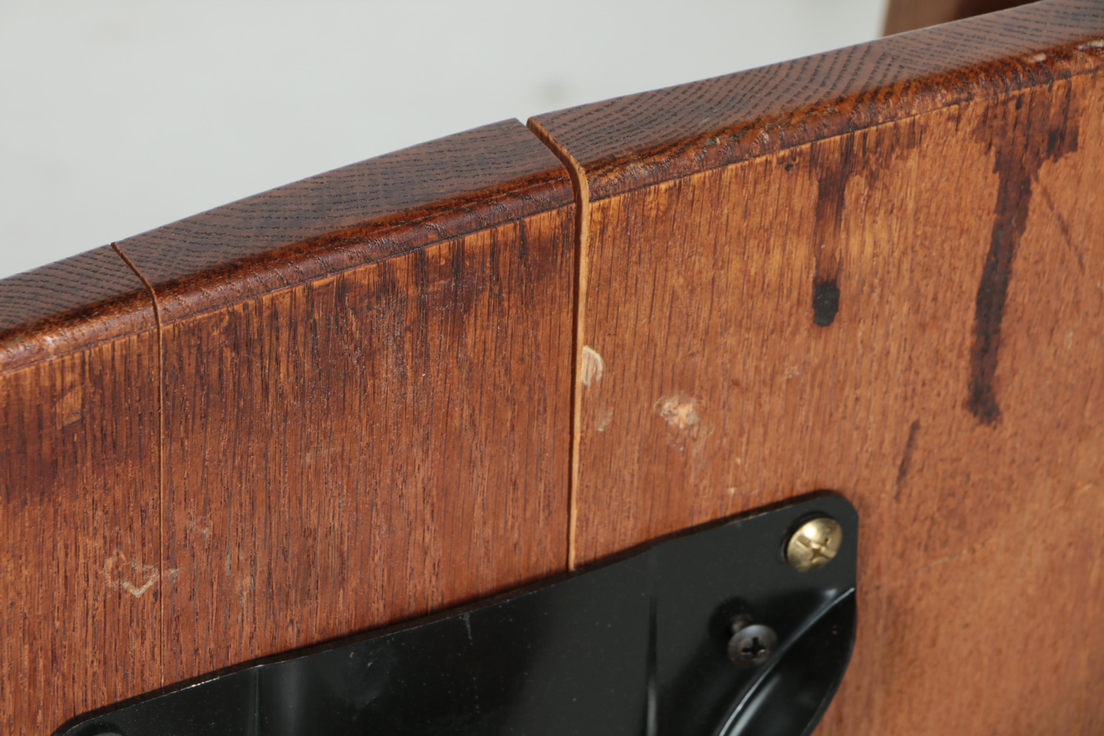 Oak Swivel Desk Chair